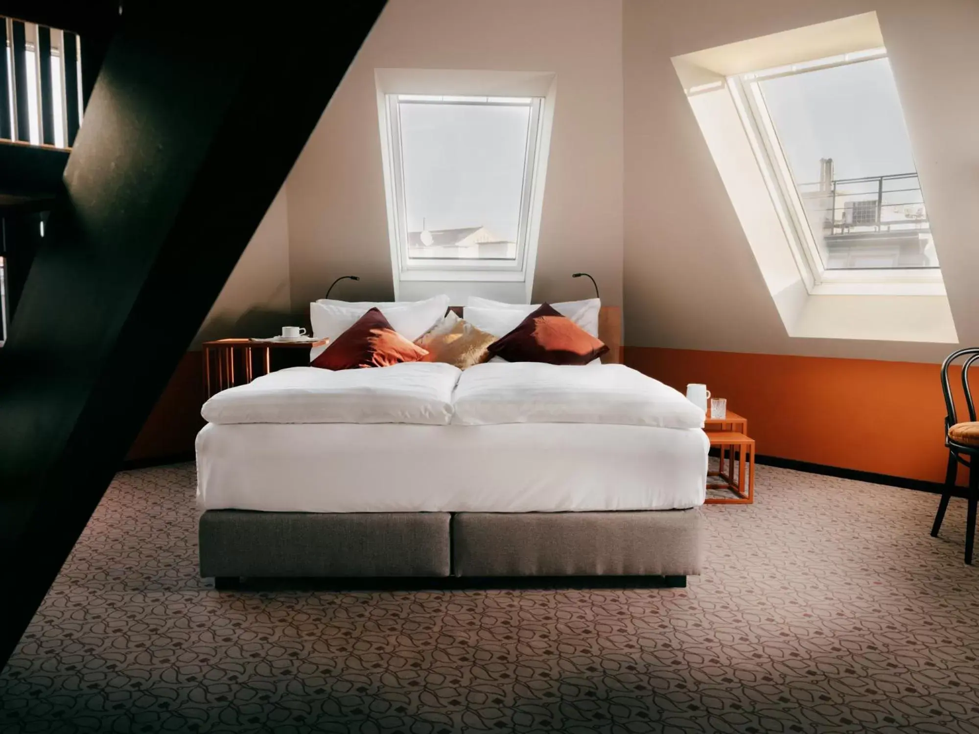 Bed in WELTWIEN Luxury Art Apartments & Free Parking Bed in WELTWIEN Luxury Art Apartments & Free Parking