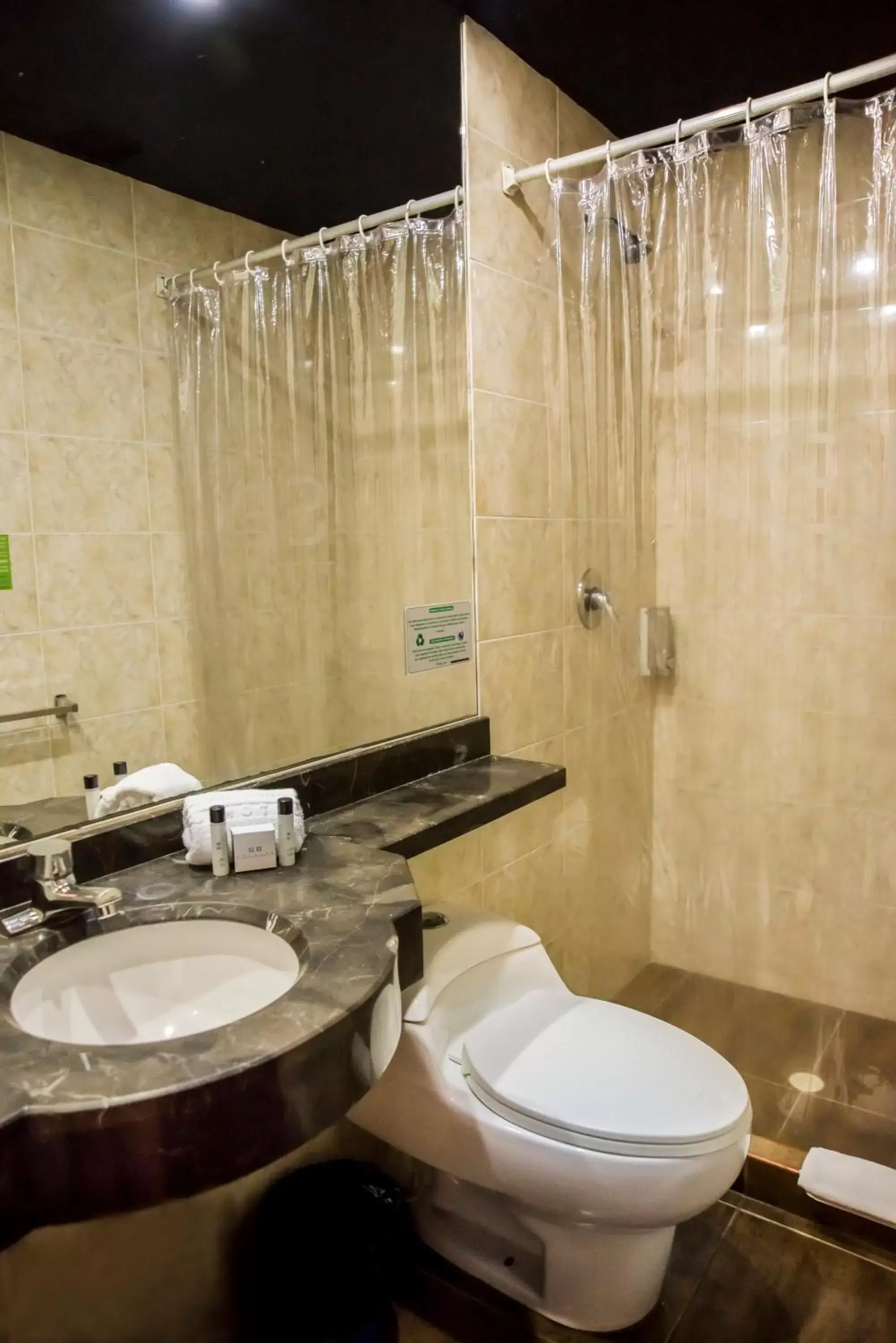 Bathroom in Hotel Santa Barbara Real