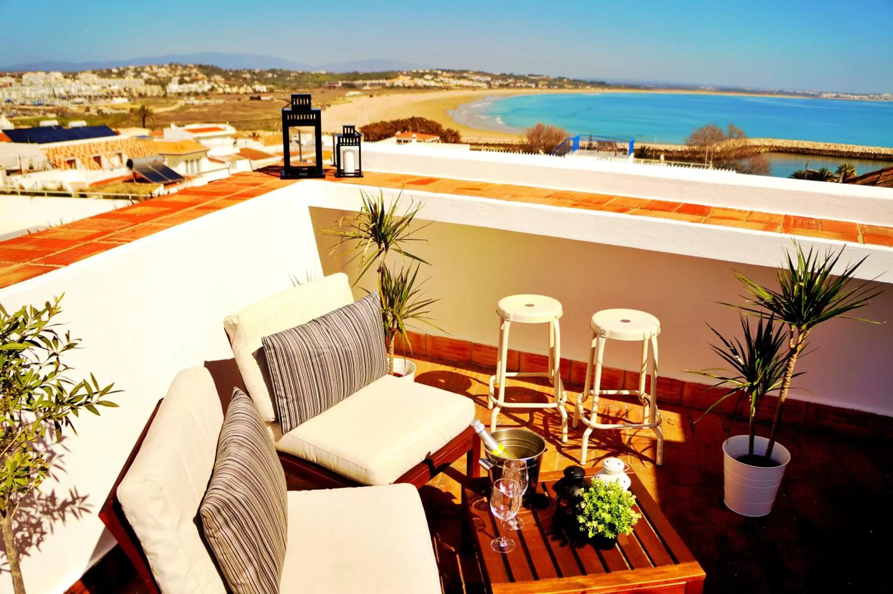 Balcony/Terrace in Baluarte da Vila Apartments