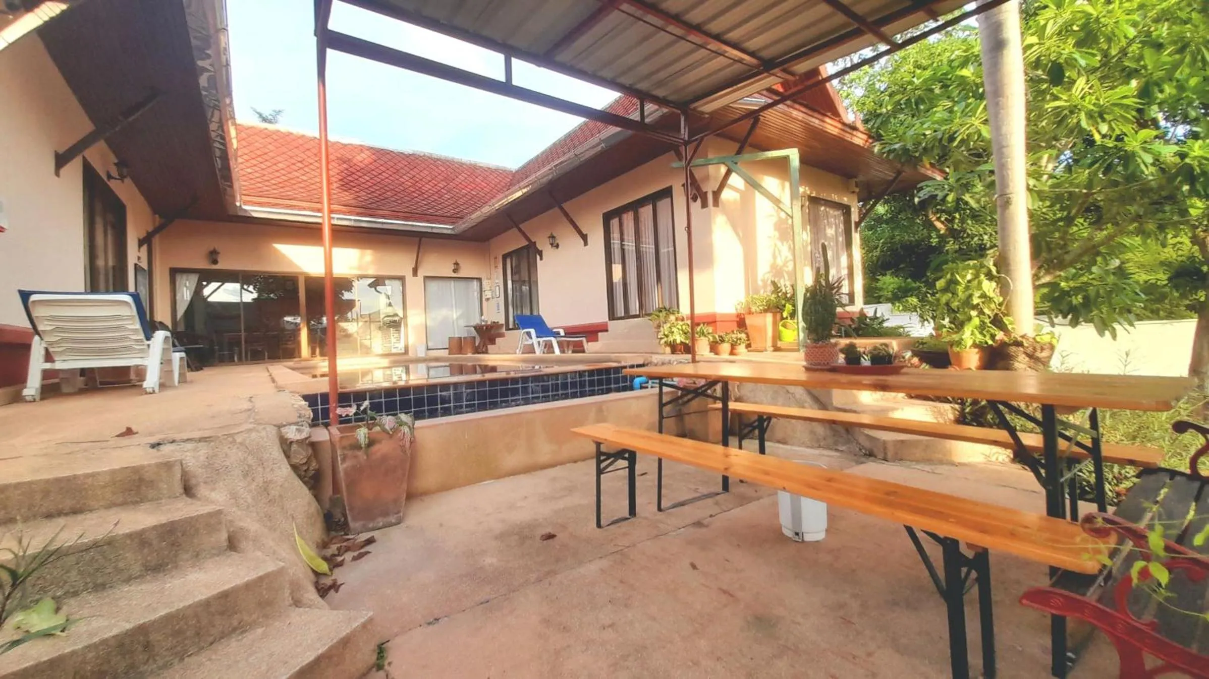 Patio in Samui Diving Resort