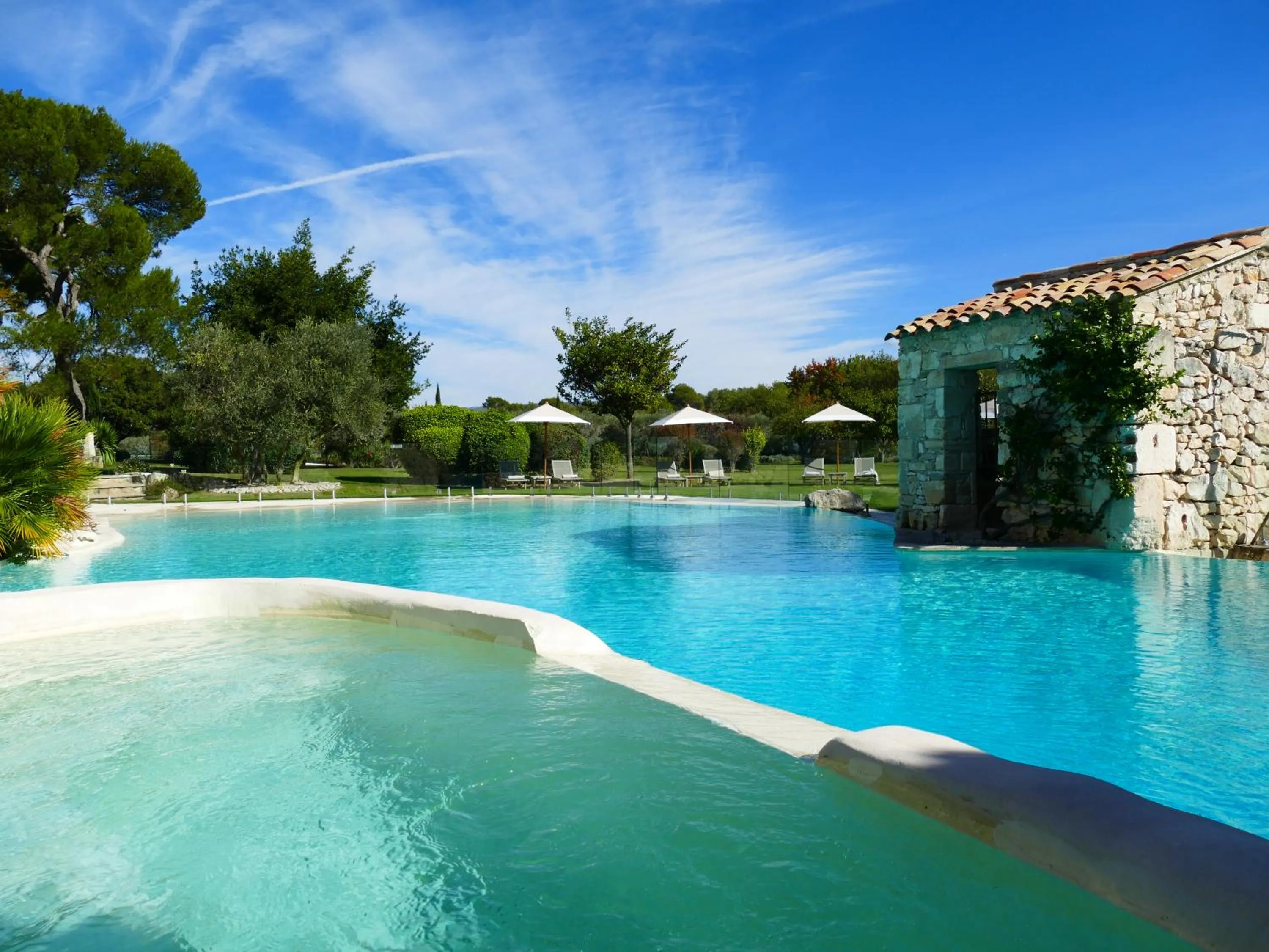 Swimming pool in Le Mas De La Rose - Teritoria
