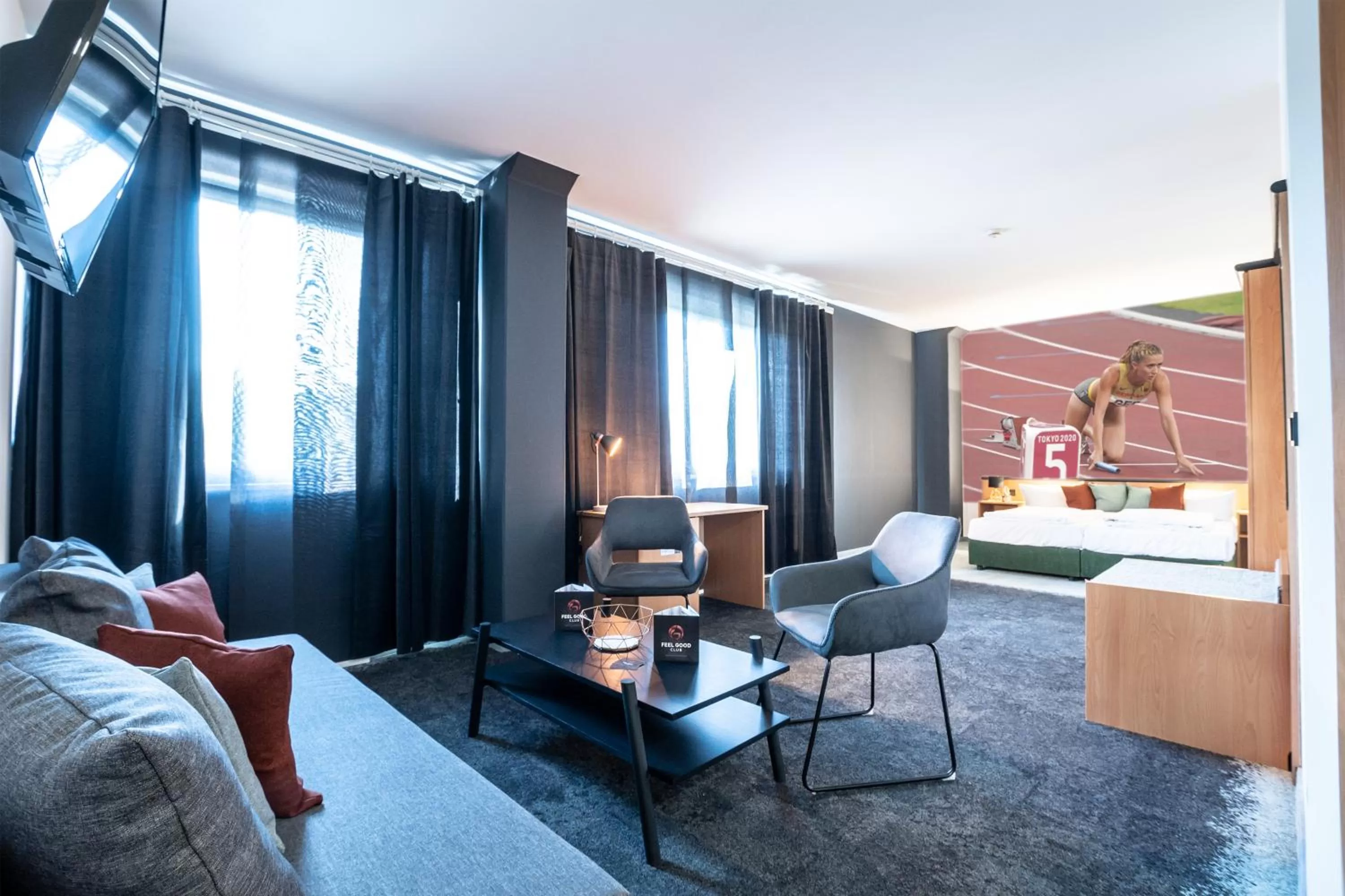 Photo of the whole room, Bed in Feel Good Hotel