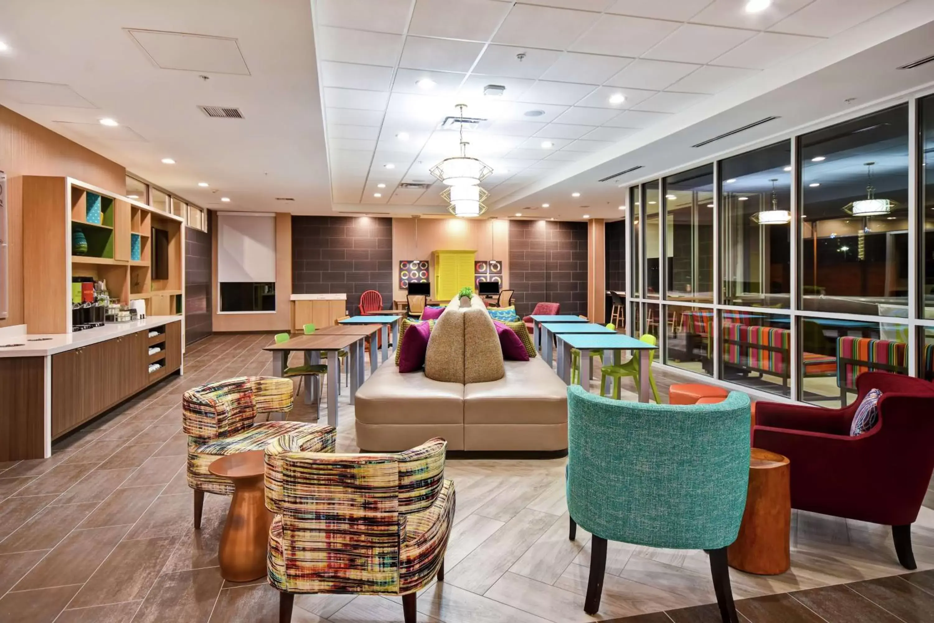 Lobby or reception in Home2 Suites By Hilton Columbus Downtown