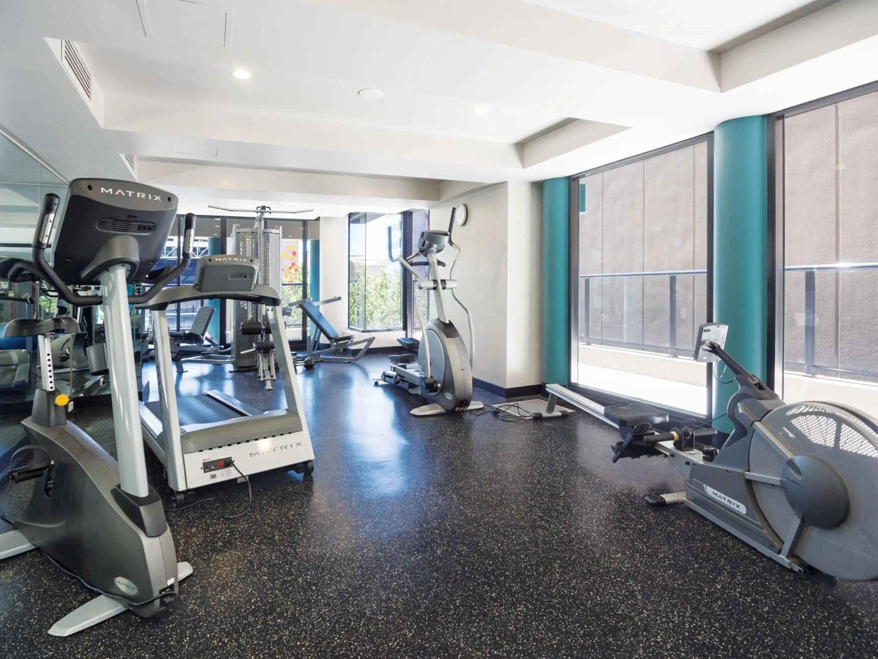 Fitness centre/facilities in Oaks Adelaide Horizons Suites Fitness centre/facilities in Oaks Adelaide Horizons Suites