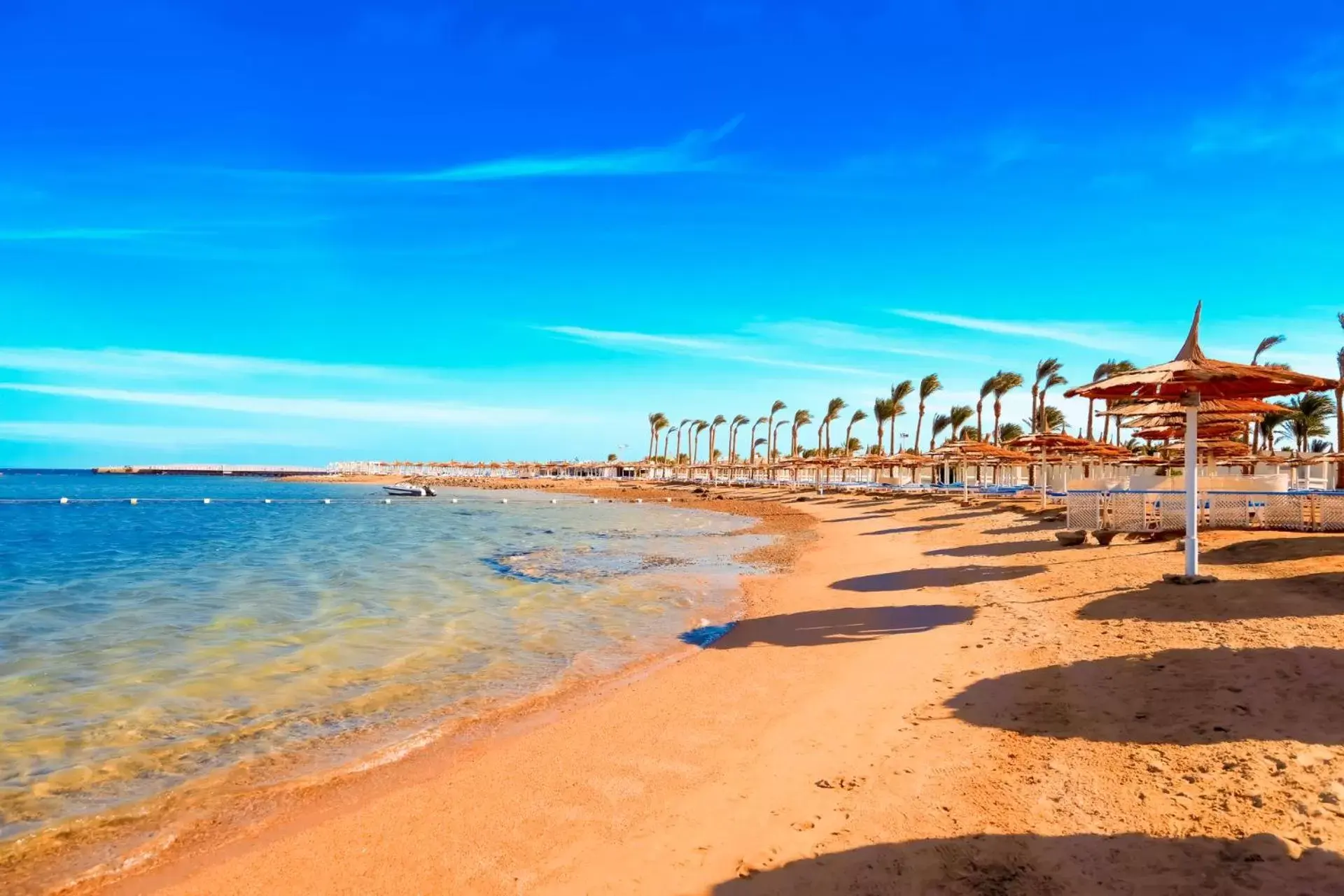 Beach in Pickalbatros Dana Beach Resort - Hurghada