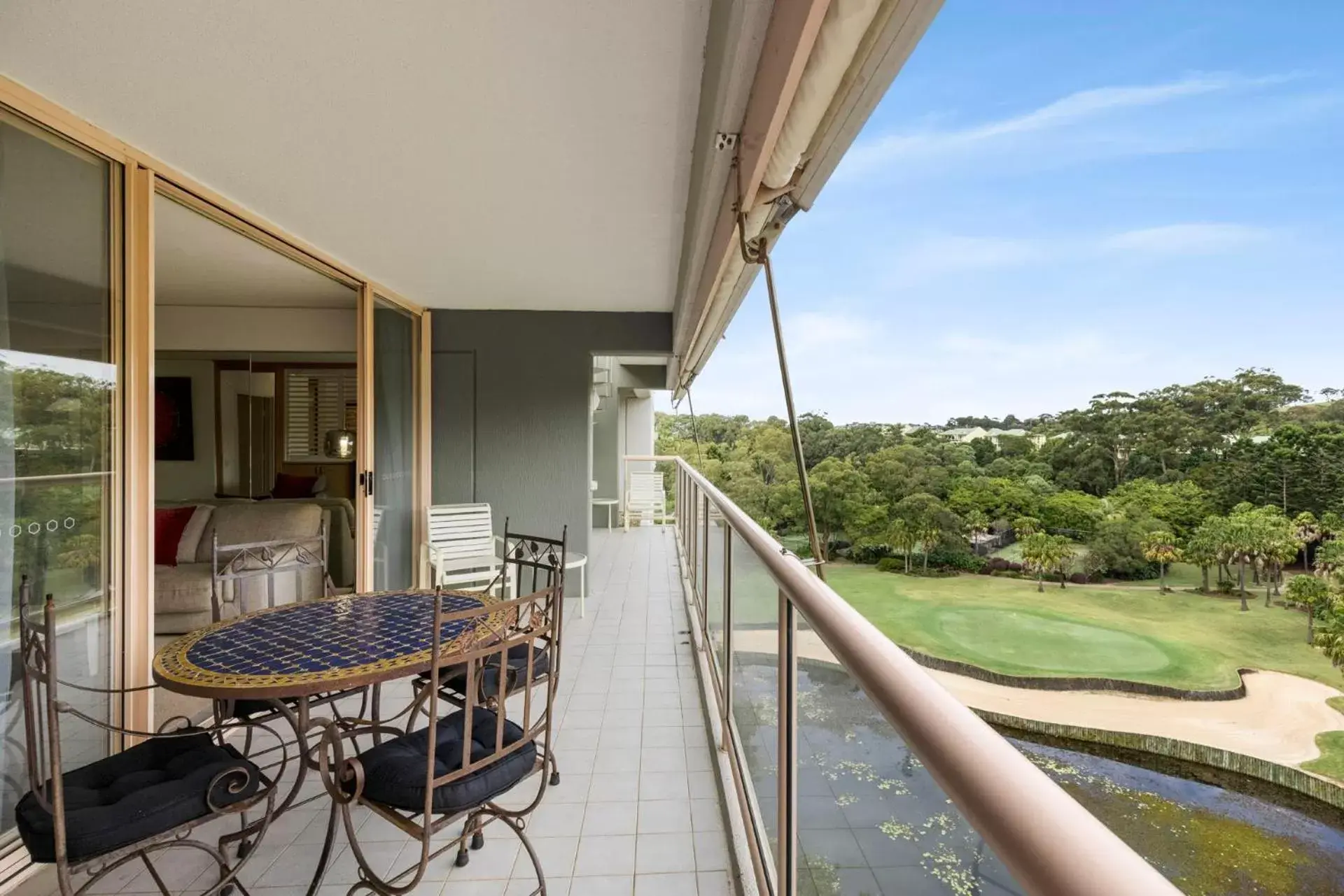 Balcony/Terrace in Pacific Bay Resort