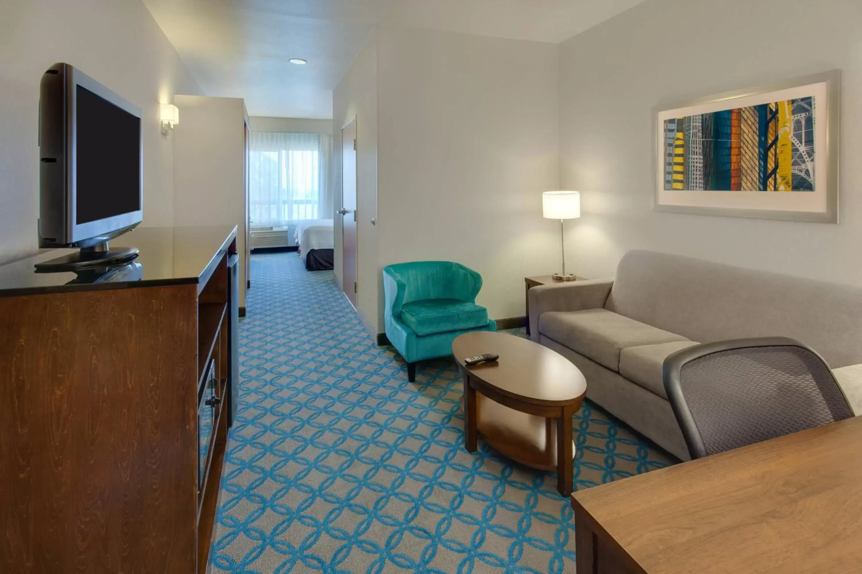Living room, Seating Area in Fairfield Inn & Suites by Marriott San Francisco Airport/Millbrae