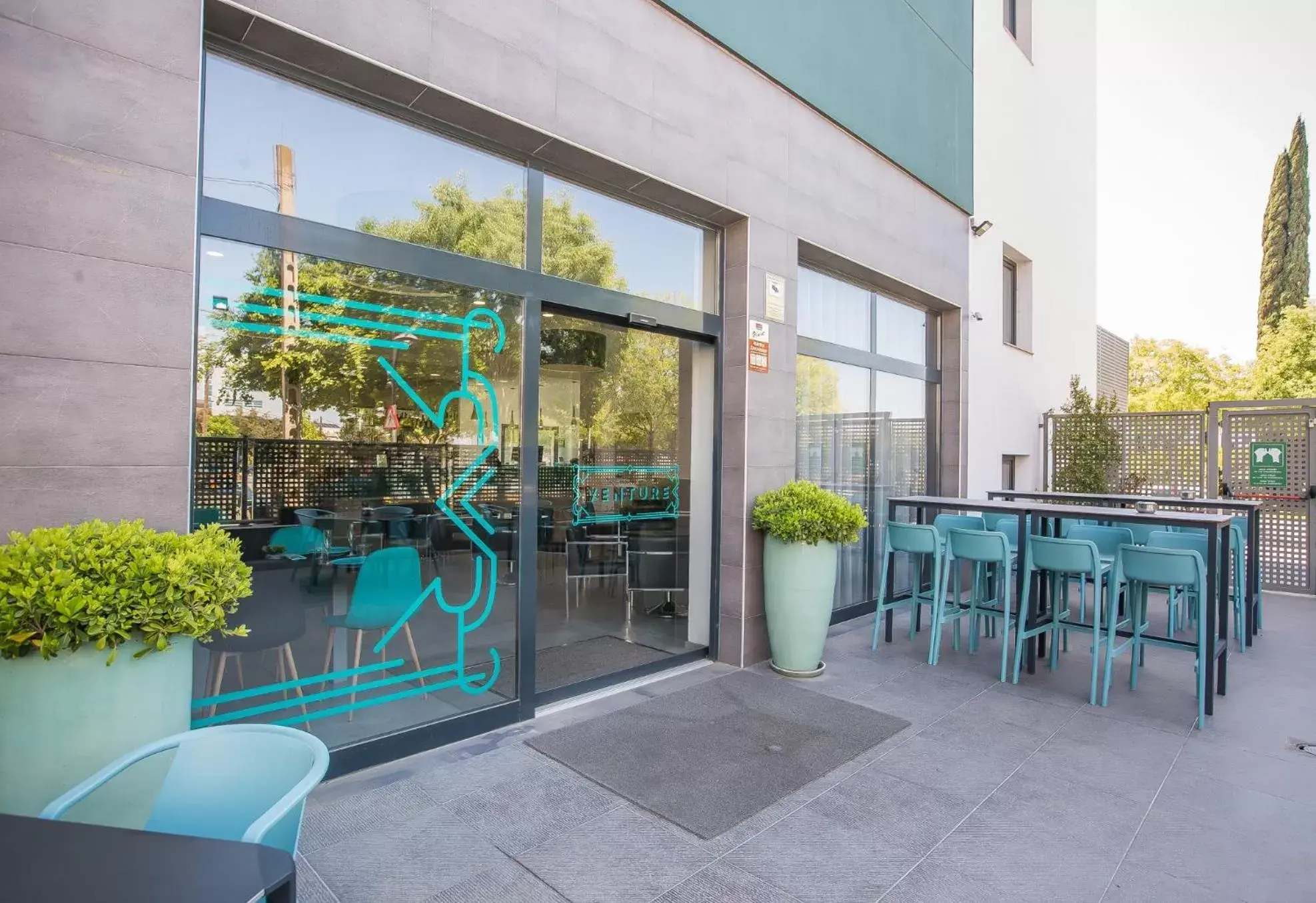 Balcony/Terrace in Hotel Venture Sant Cugat