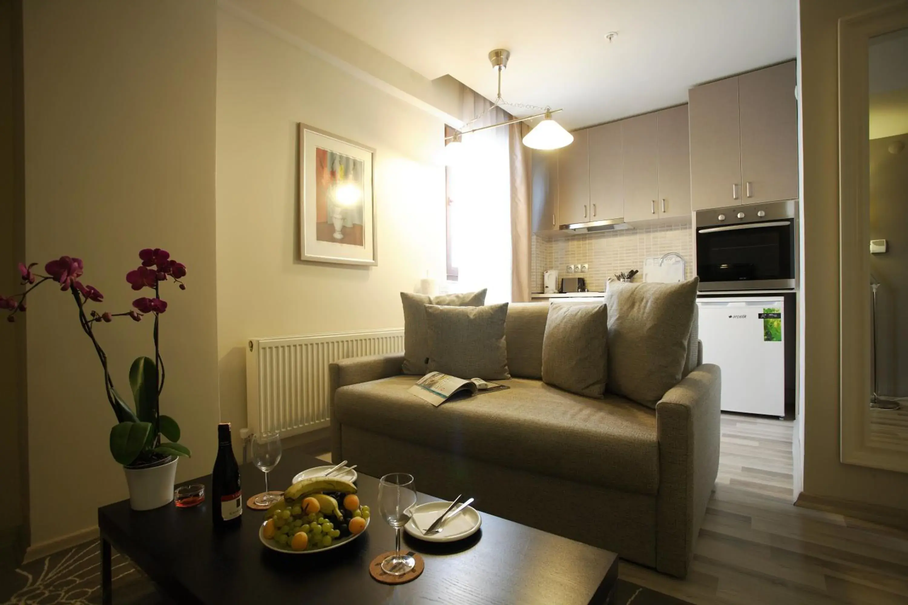 Living room, Seating Area in Home Stay Home Sisli