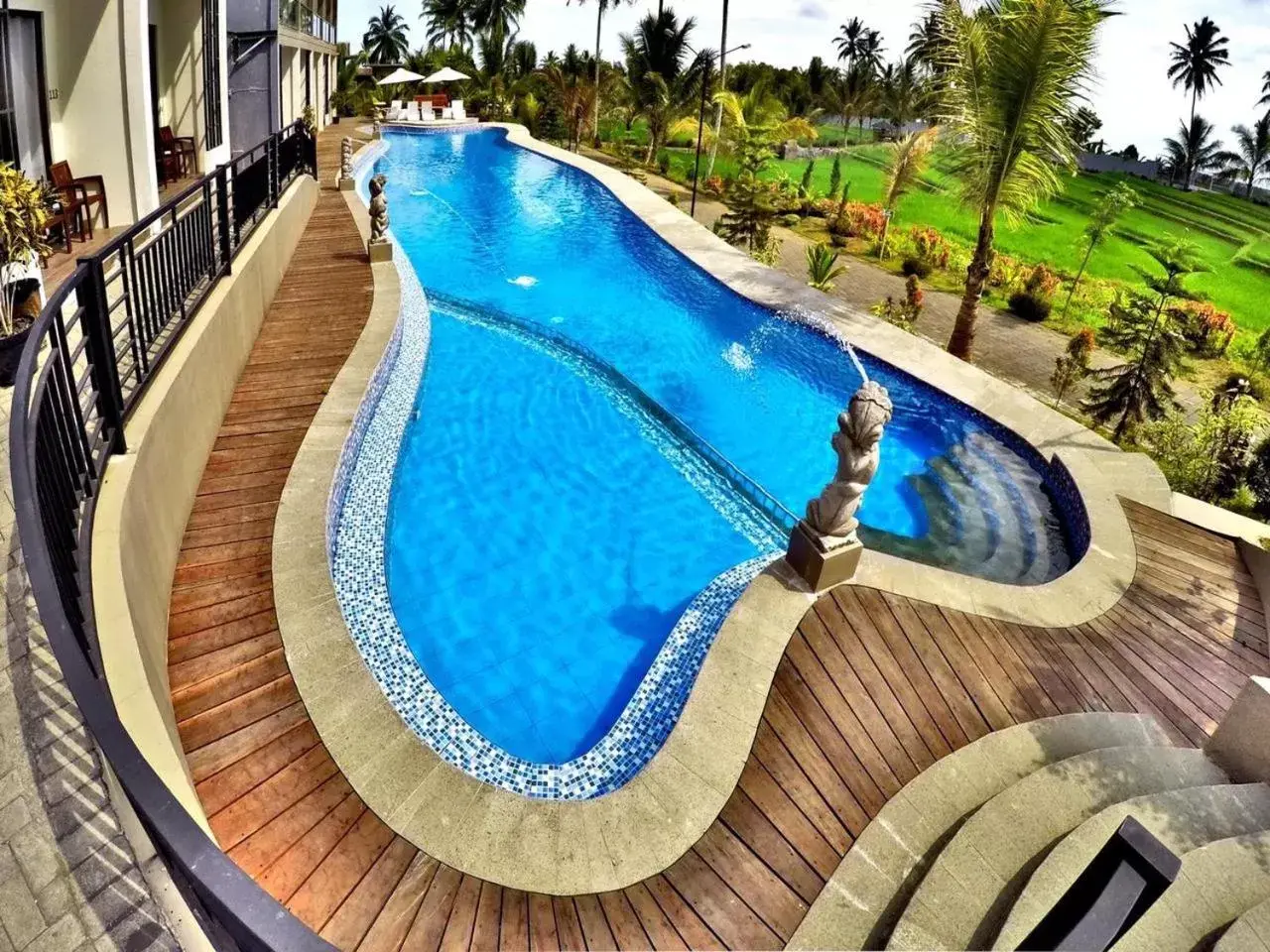 Pool View in Grand Harvest Resort & Villas