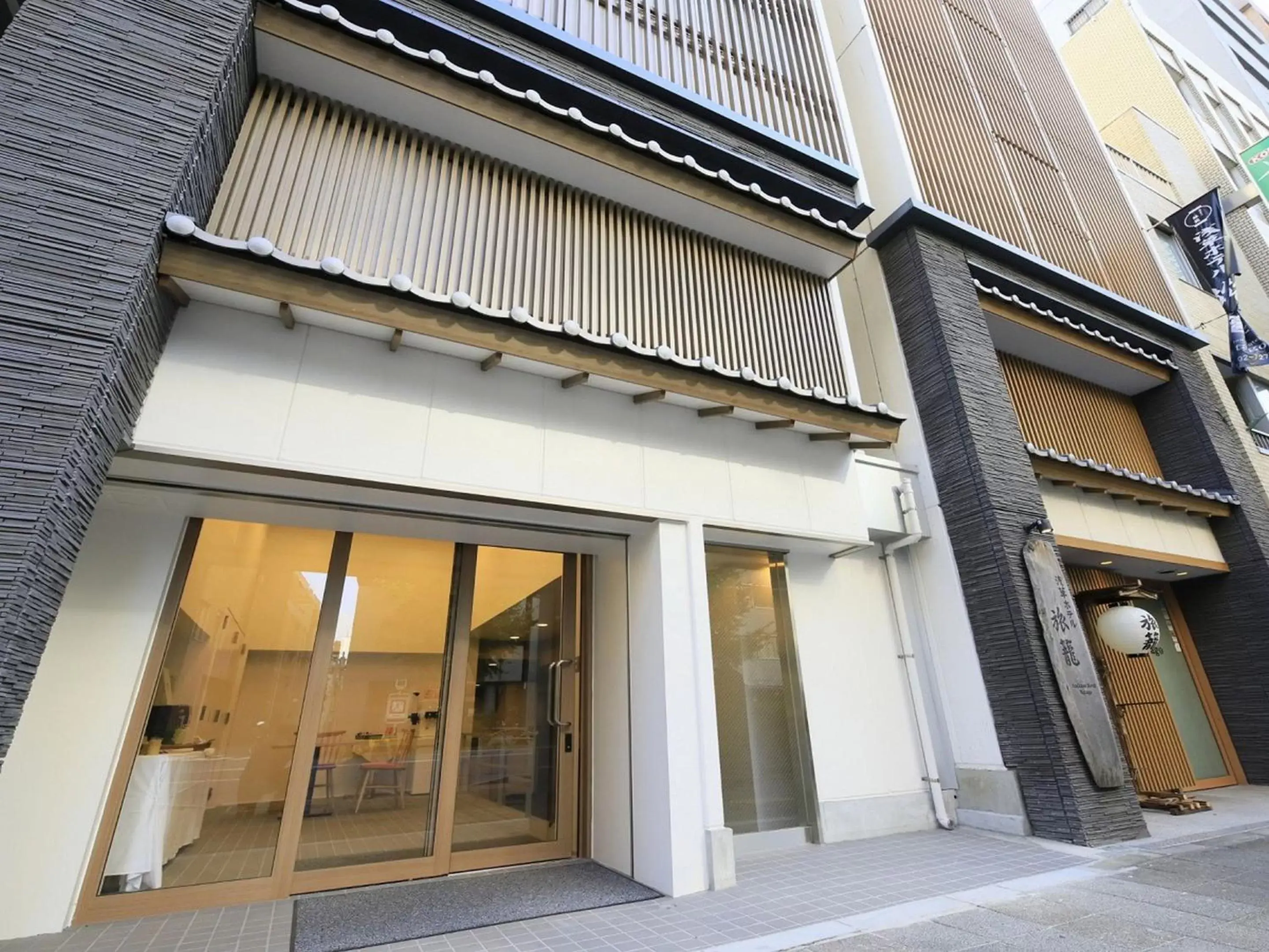 Facade/entrance in Asakusa Hotel Hatago