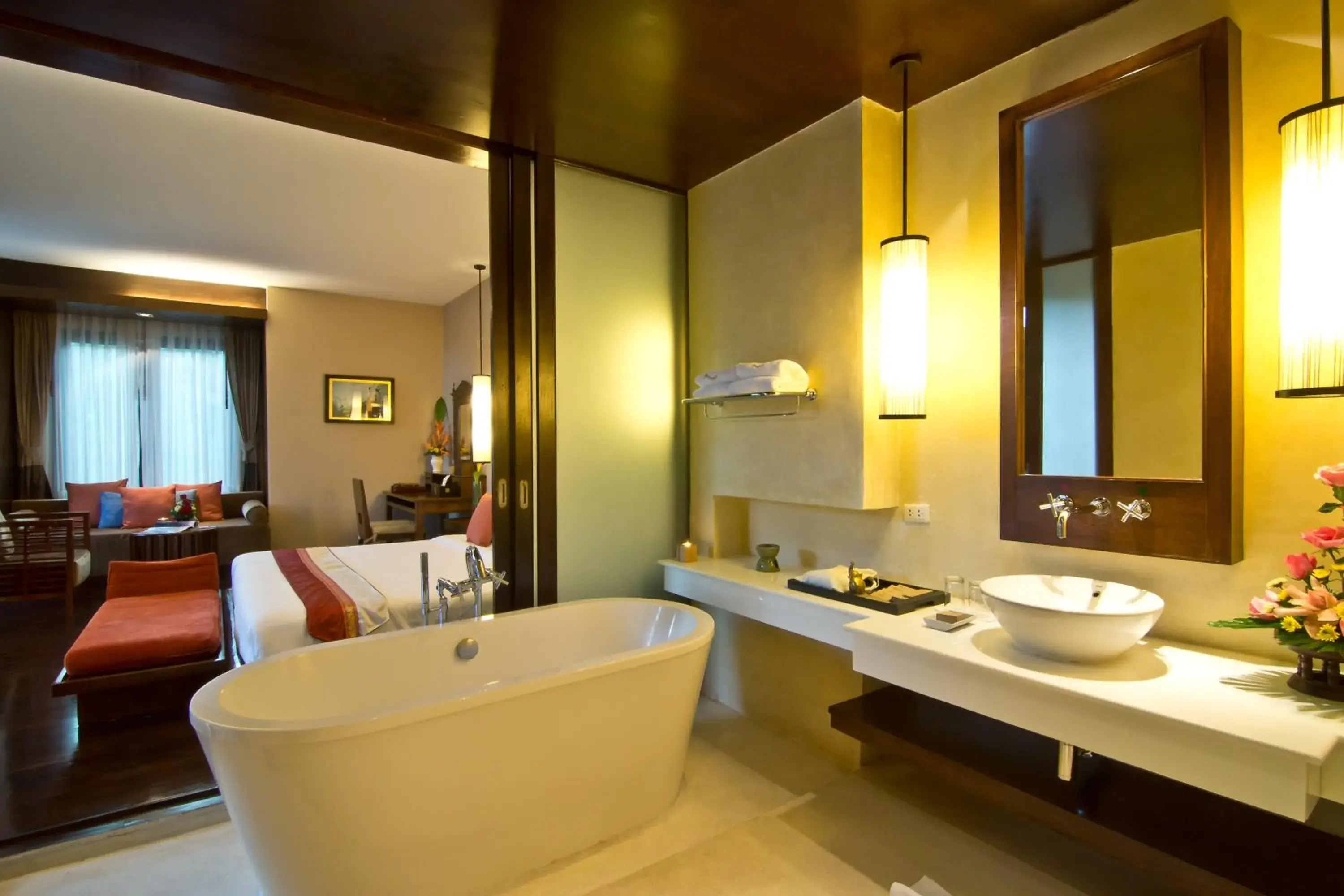 Bathroom in Panviman Chiang Mai Spa Resort
