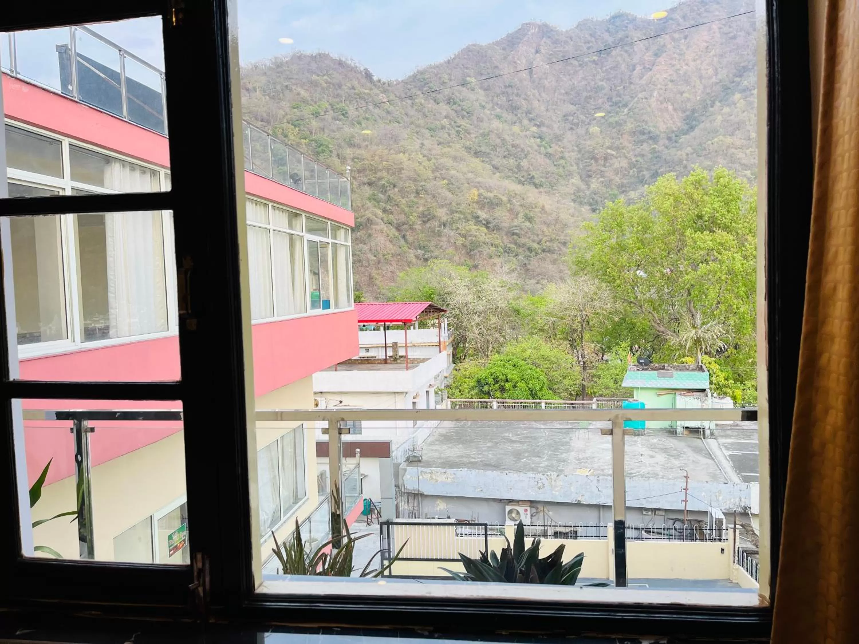 View (from property/room) in Tapovan New Residency - 5 minutes walk to Laxman jhula