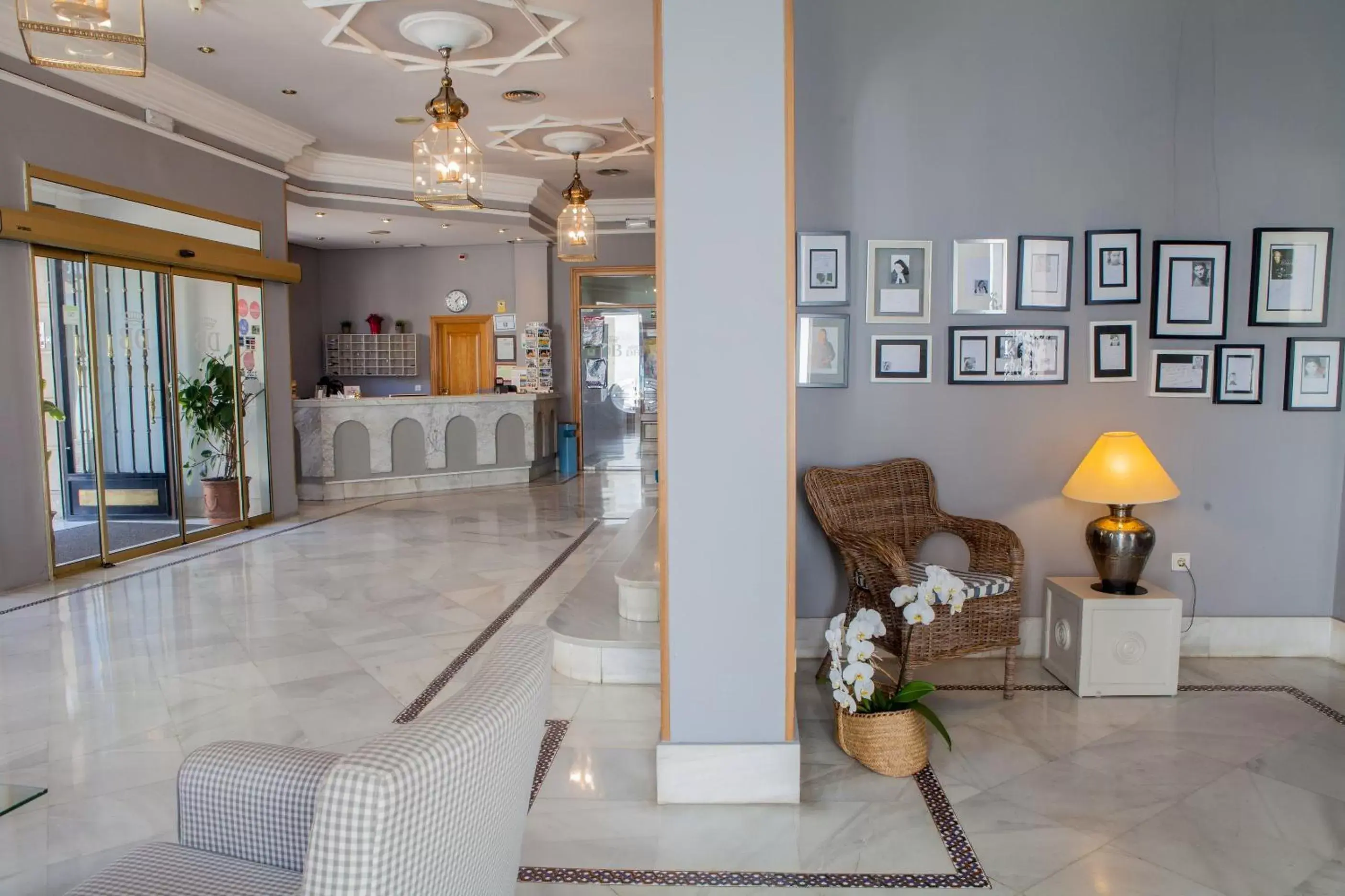 Lobby or reception, Lobby/Reception in Hotel Doña Blanca