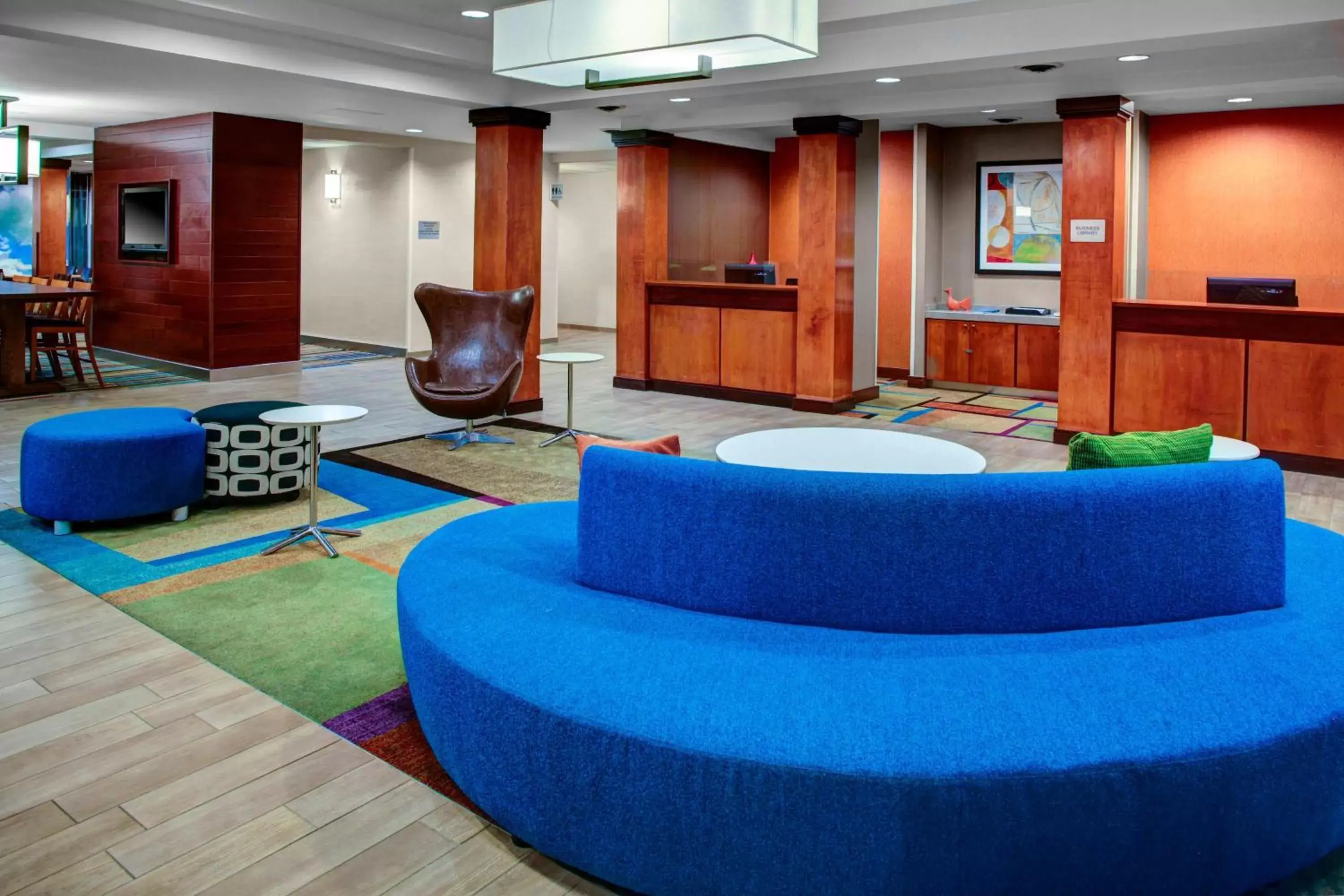 Lobby or reception in Fairfield Inn and Suites by Marriott Emporia I-95