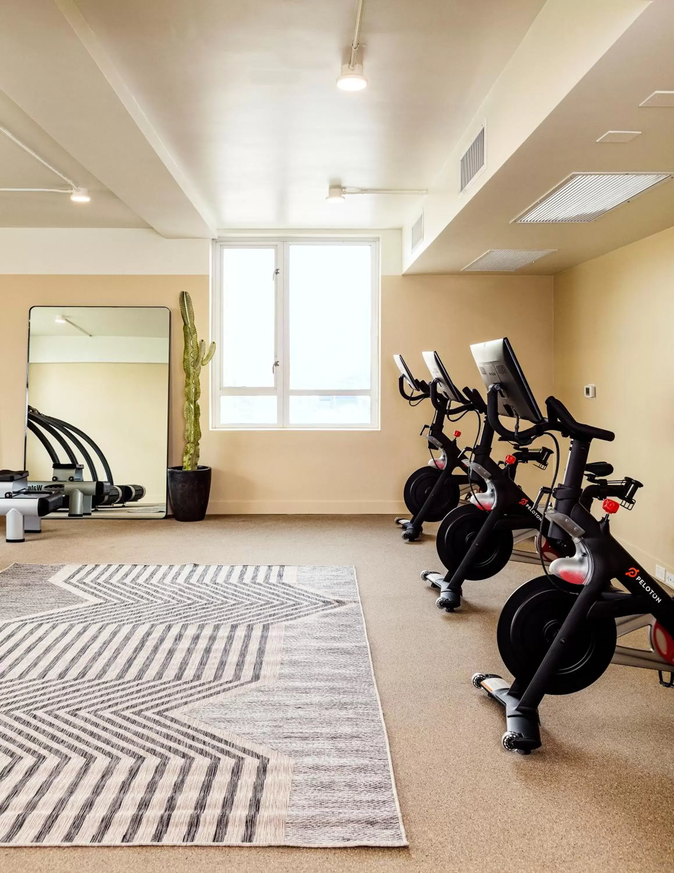 Fitness centre/facilities in Hotel June, Los Angeles, a Member of Design Hotels