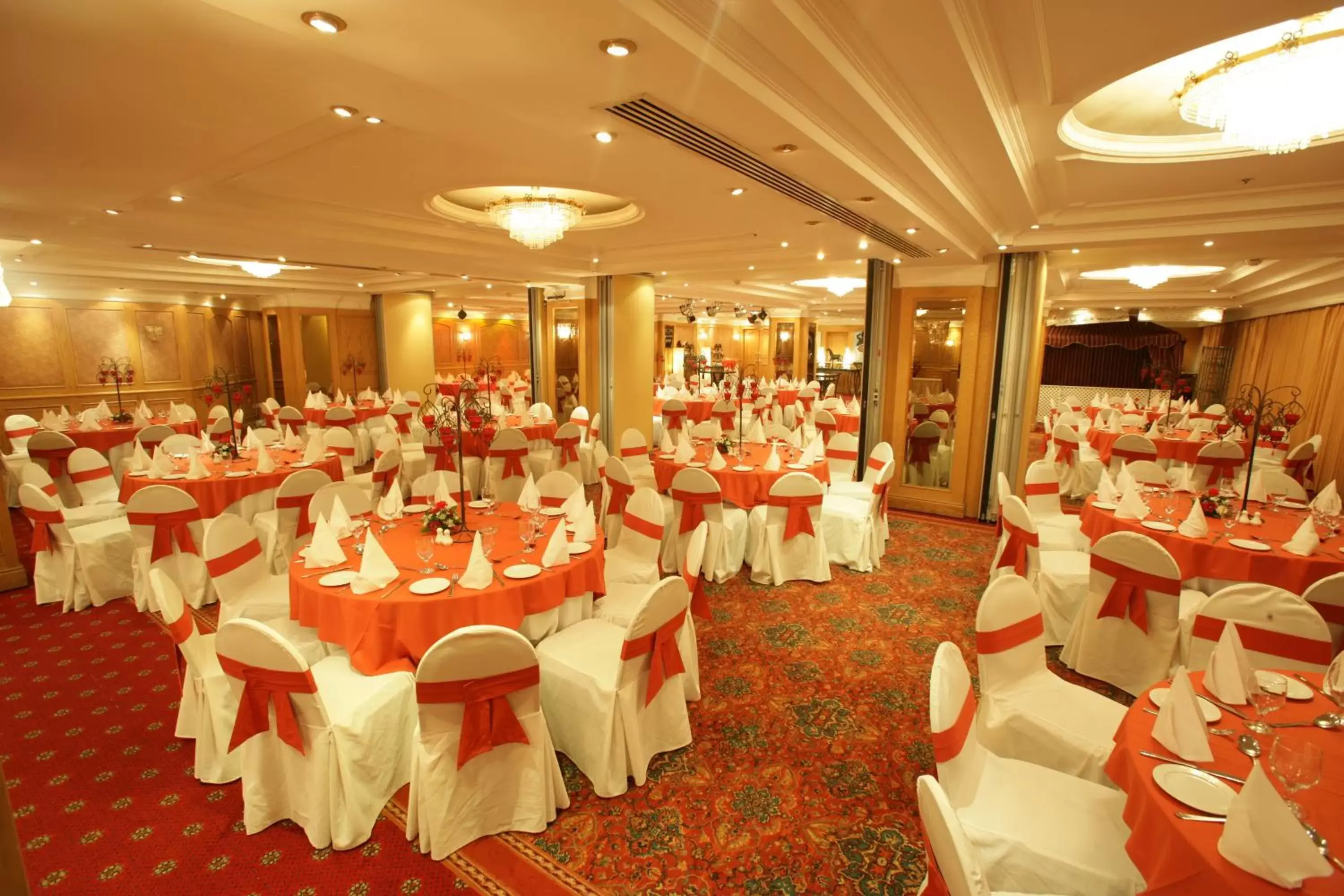 Decorative detail, Banquet Facilities in Marco Polo Hotel