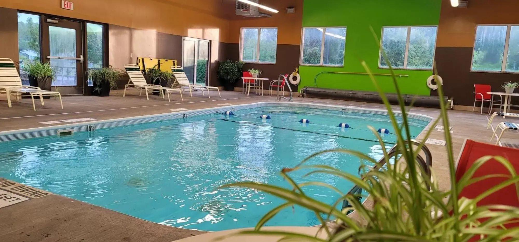 Swimming Pool in Super 8 by Wyndham Plattsburgh