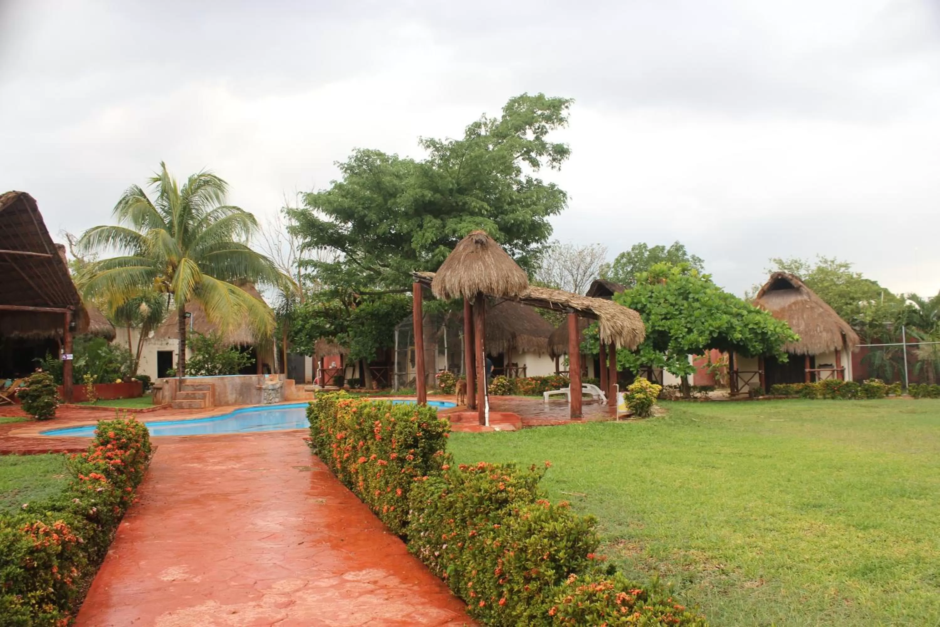 Pool view in Mangrove King Fishing Lodge