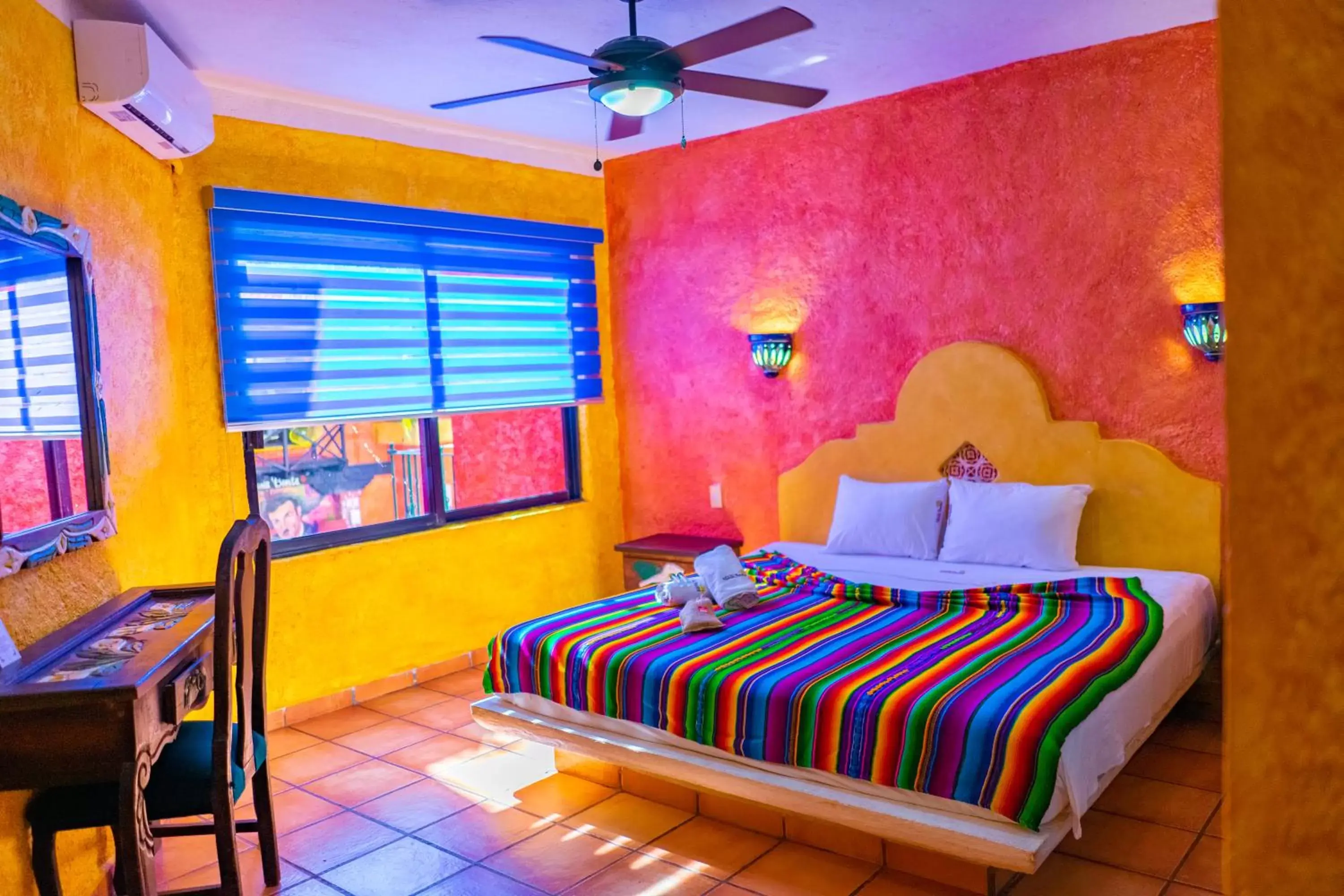 Photo of the whole room, Bed in Hacienda Maria Bonita Hotel