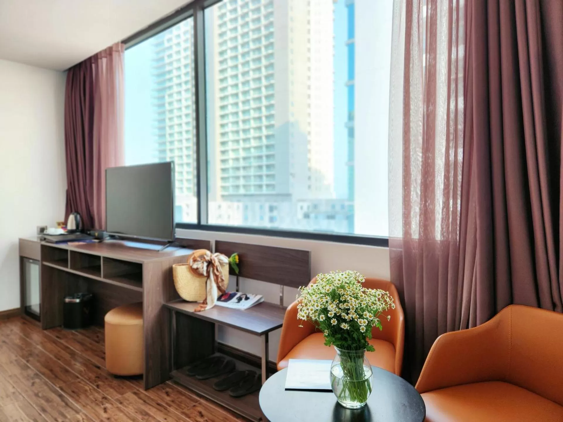 Seating area in V Hotel Nha Trang