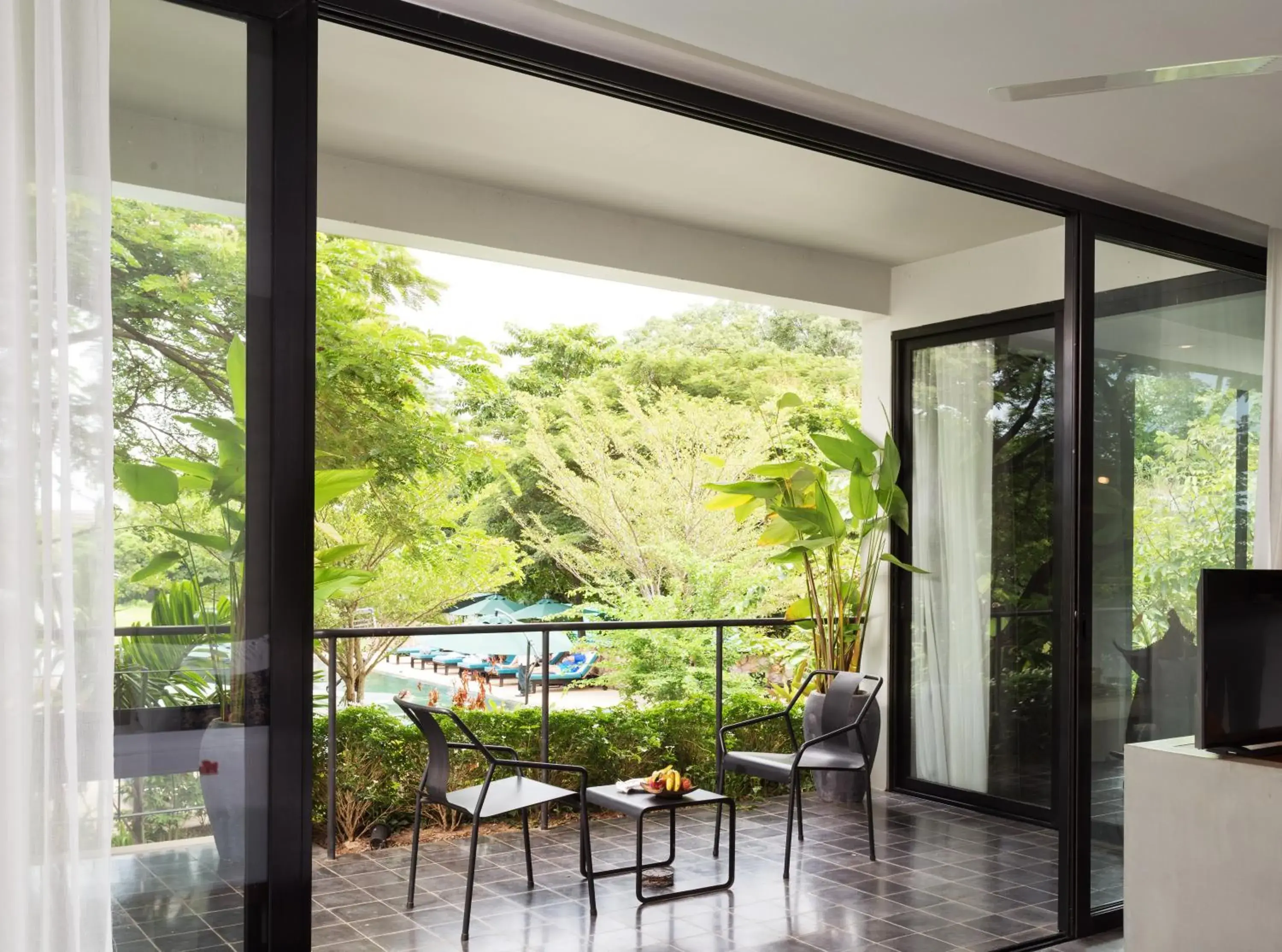 Balcony/Terrace in Hillocks Hotel & Spa