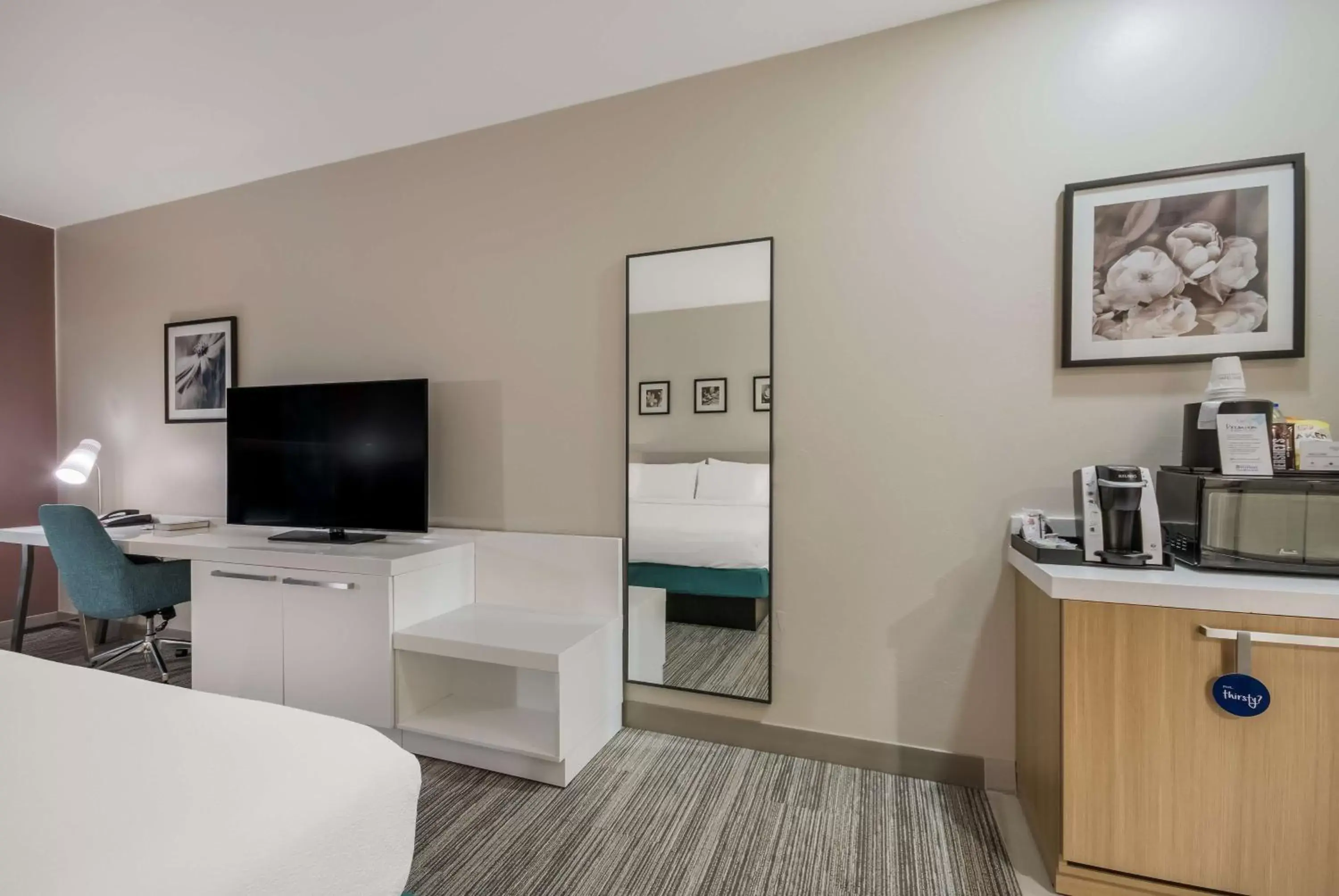 Bedroom, TV/Entertainment Center in Hilton Garden Inn Oklahoma City Midtown