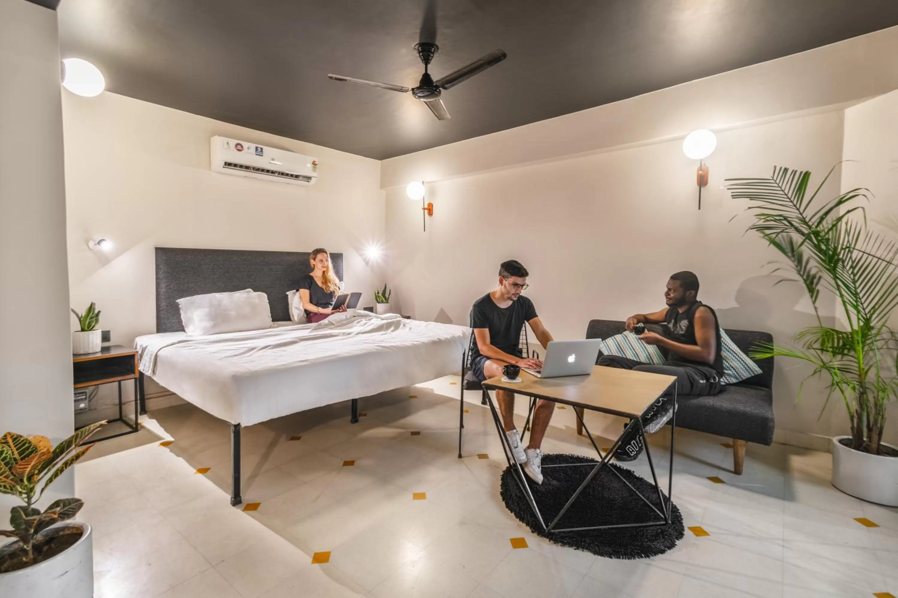 Bedroom in LetsBunk Poshtel & Suites