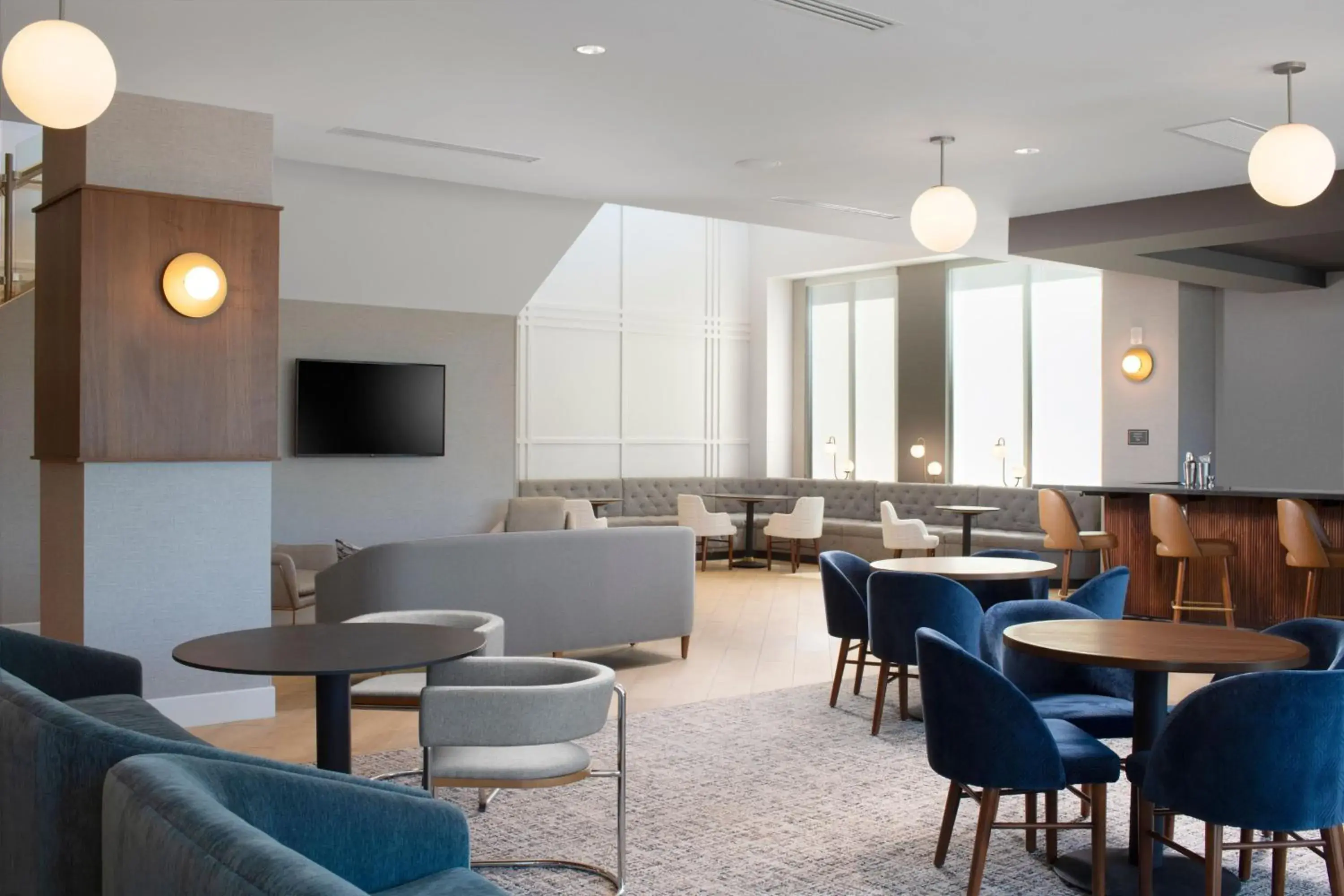 Restaurant/places to eat, Lounge/Bar in Residence Inn by Marriott St Louis Clayton
