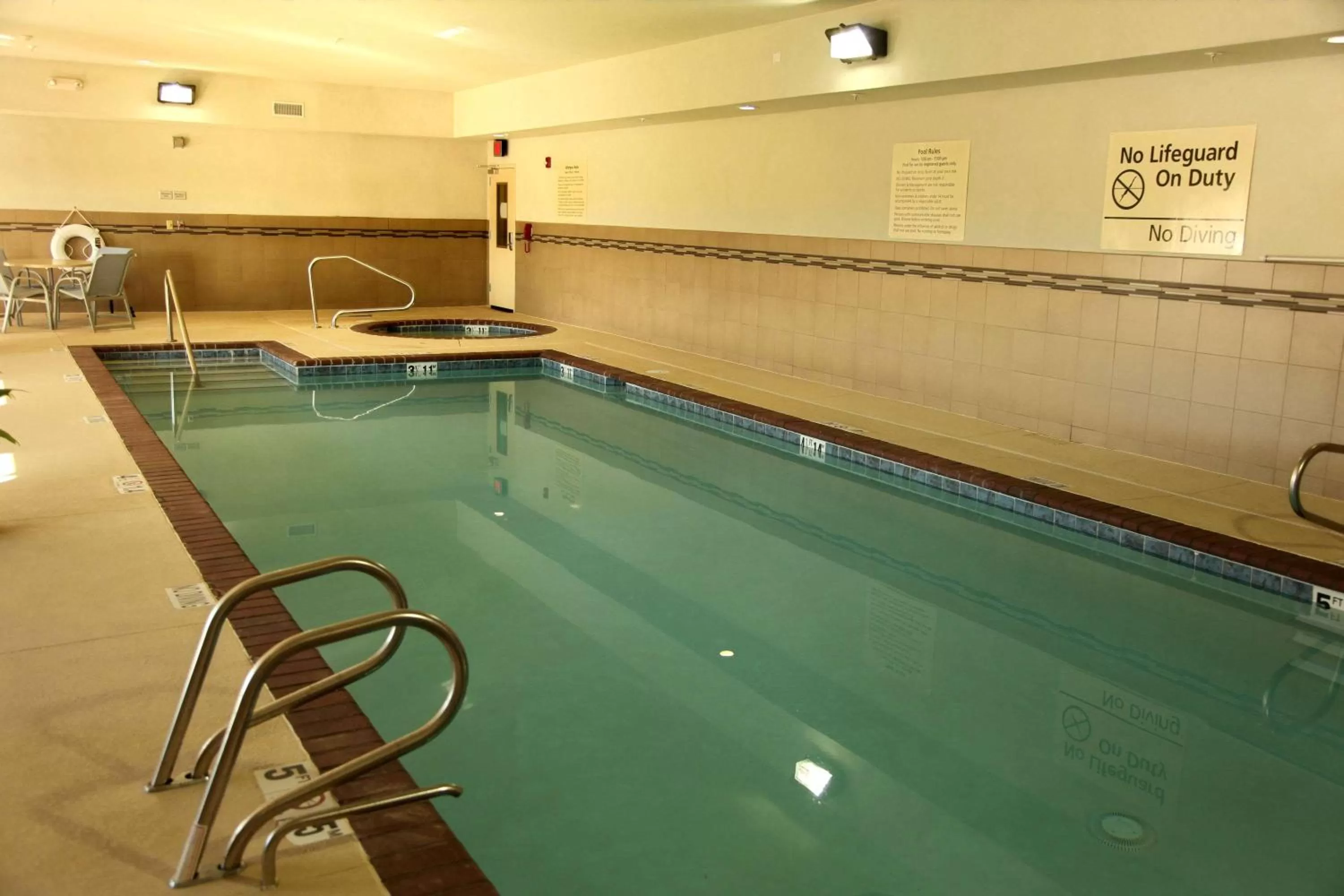 Pool view in Hampton Inn & Suites Carlsbad