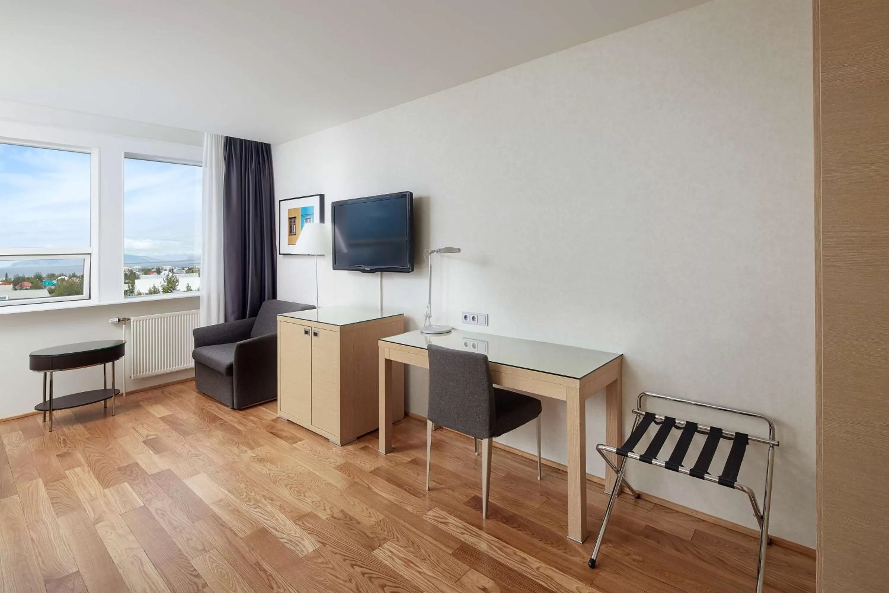 Bedroom in Hilton Reykjavik Nordica