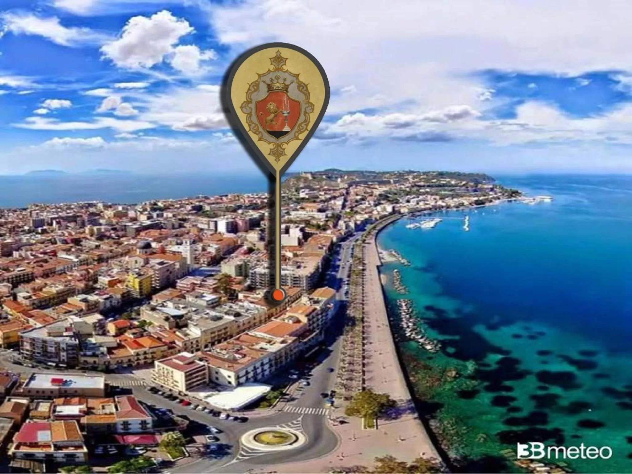 Bird's eye view in Hotel Medici