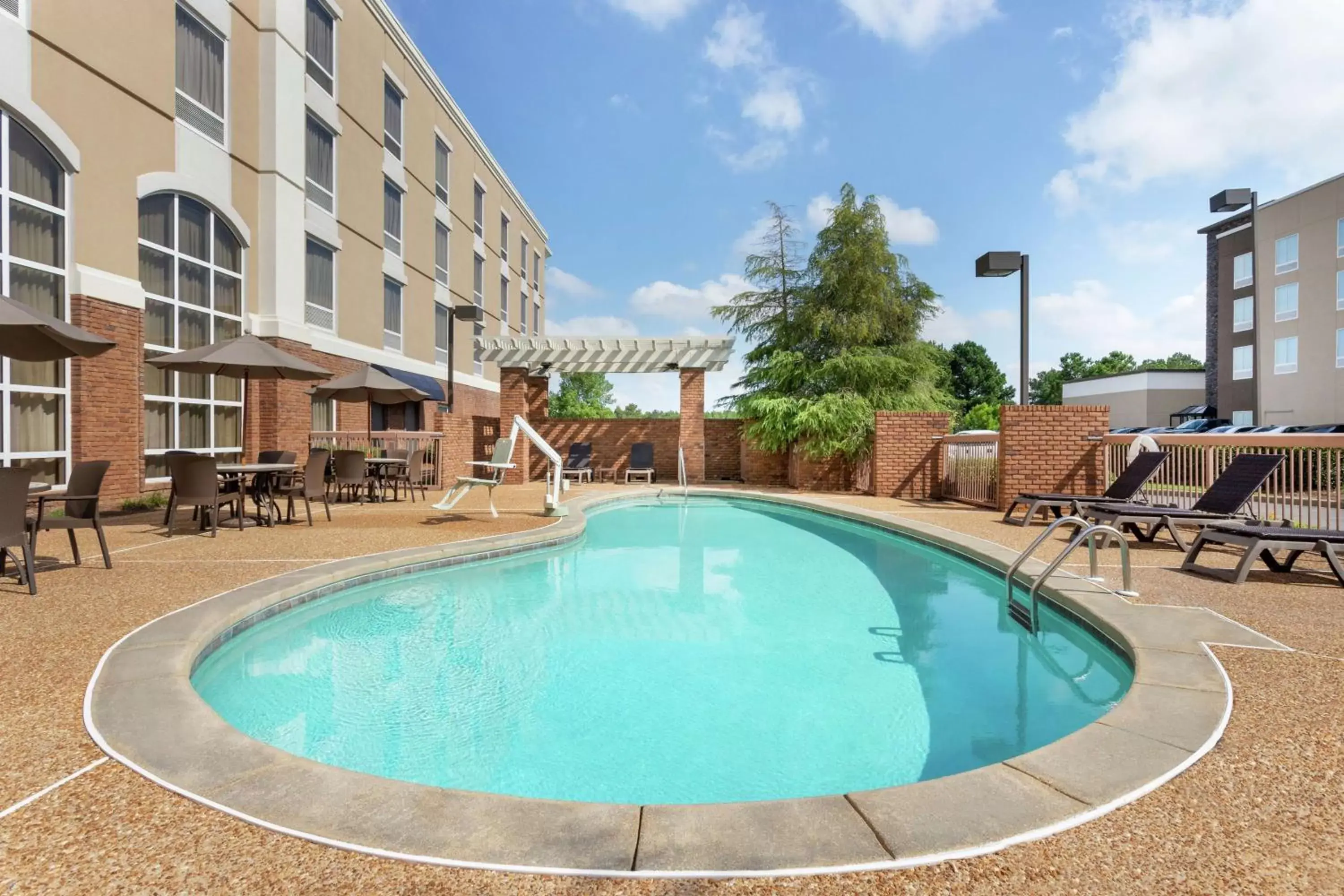 Pool view, Swimming Pool in Hampton Inn & Suites Montgomery-EastChase