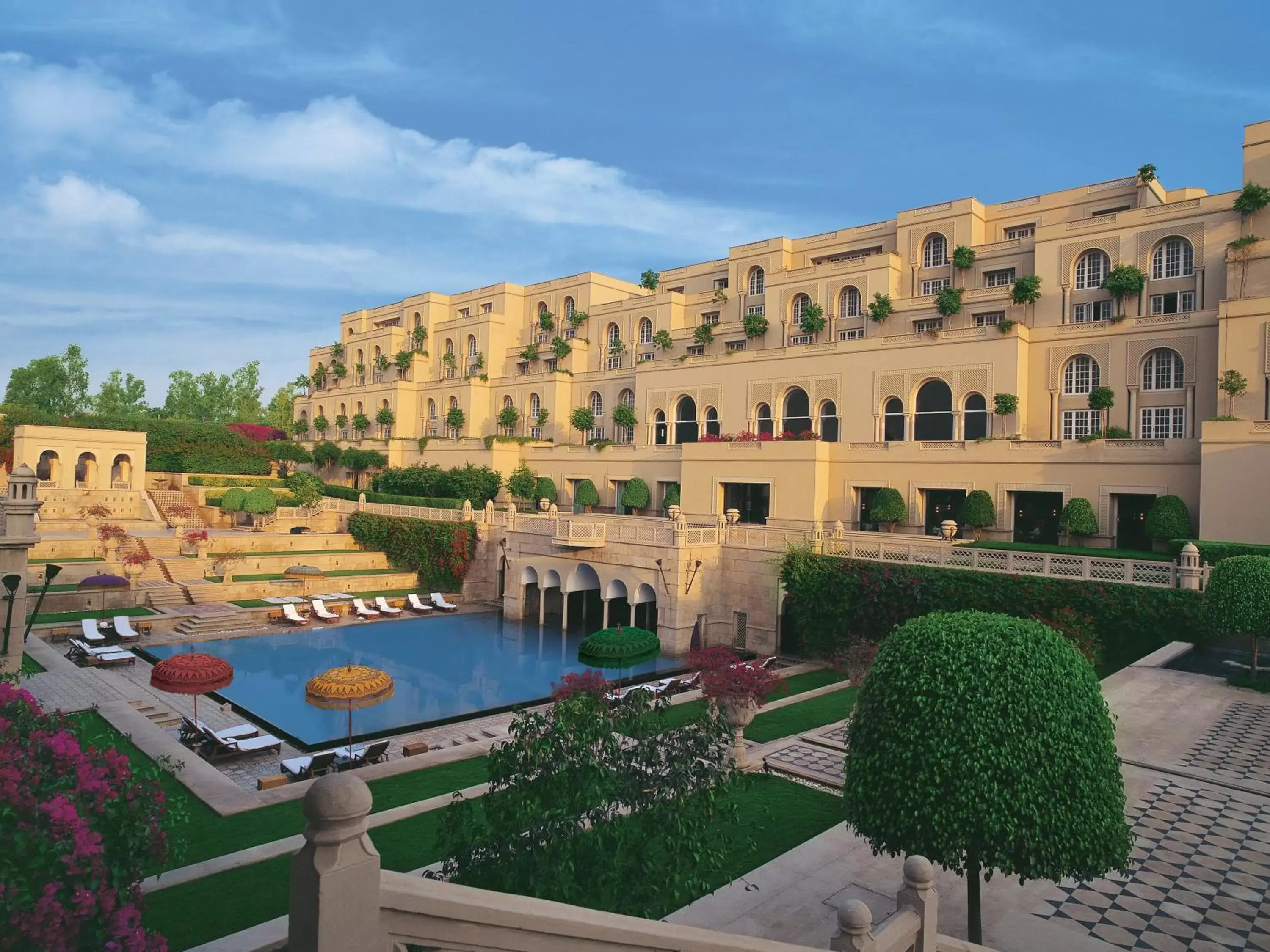 Garden, Pool View in The Oberoi Amarvilas Agra