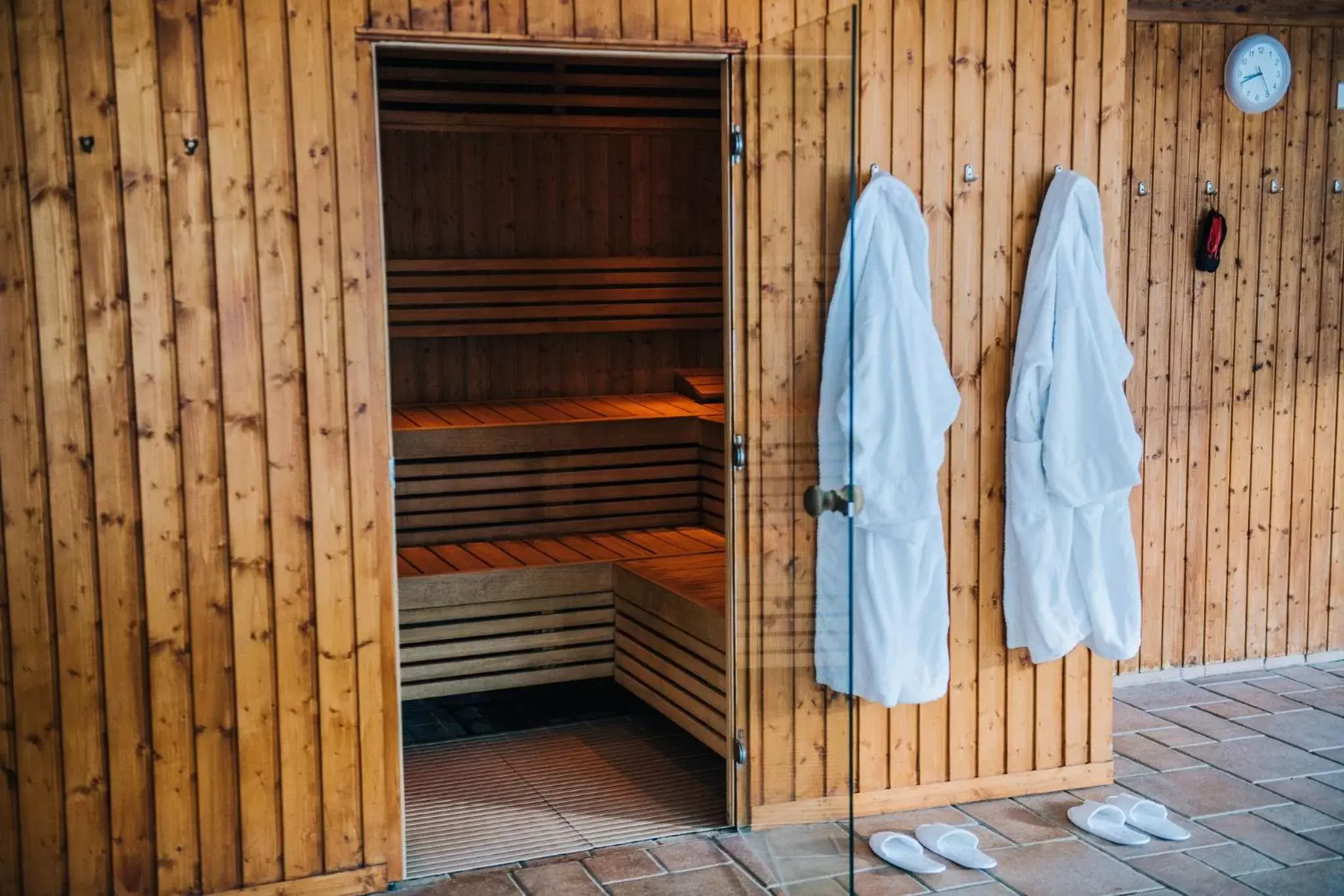 Sauna in Bowfield Hotel and Spa