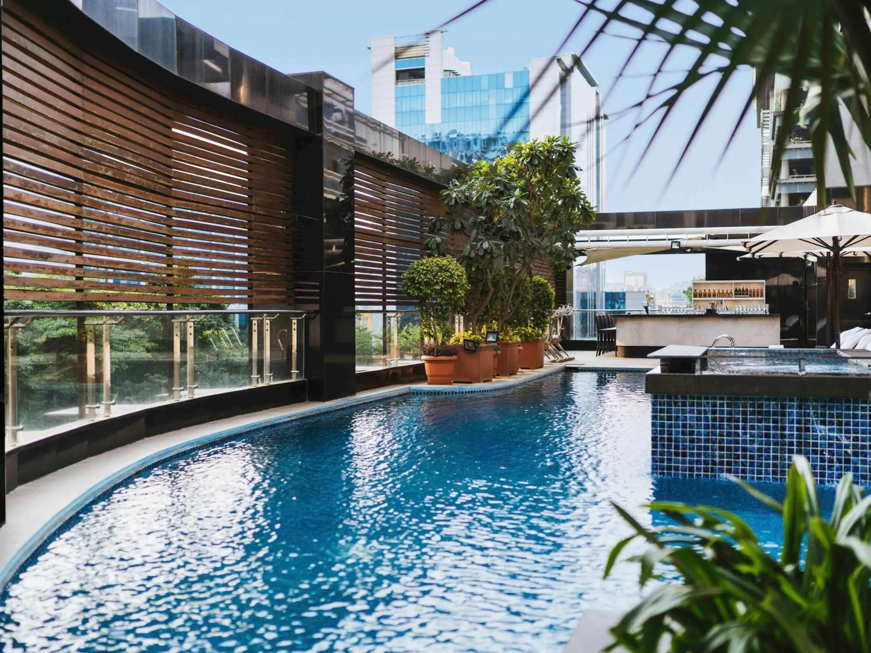 Lounge or bar, Swimming Pool in Sofitel Mumbai BKC