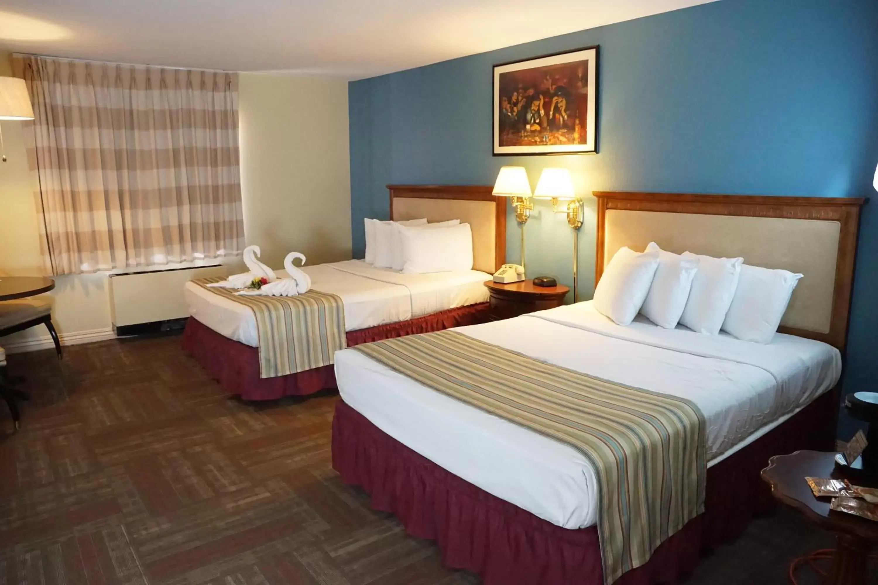 Bed in Railroad Pass Hotel and Casino Ramada by Wyndham