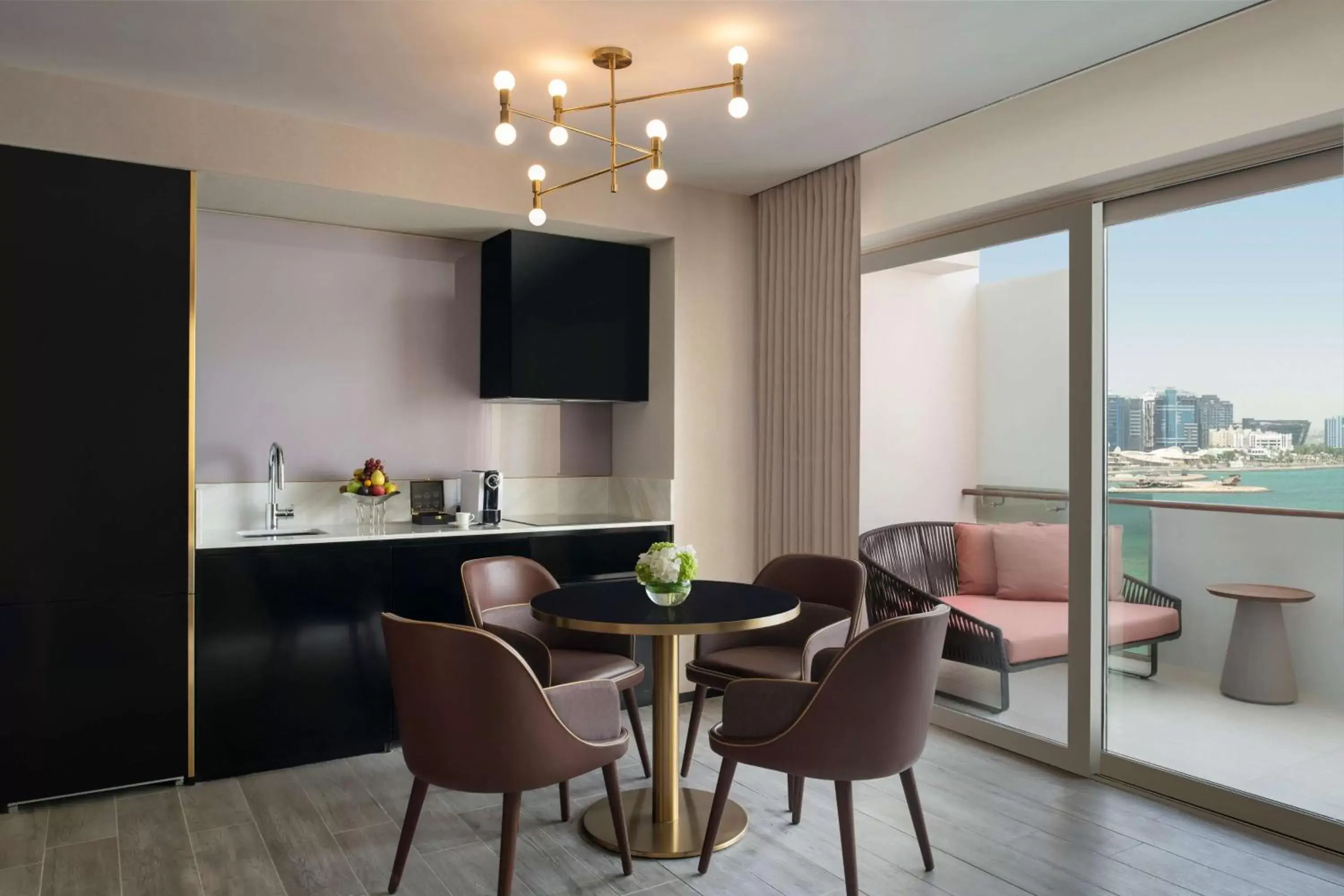 Lounge or bar, Dining Area in Rixos Gulf Hotel Doha - All Inclusive