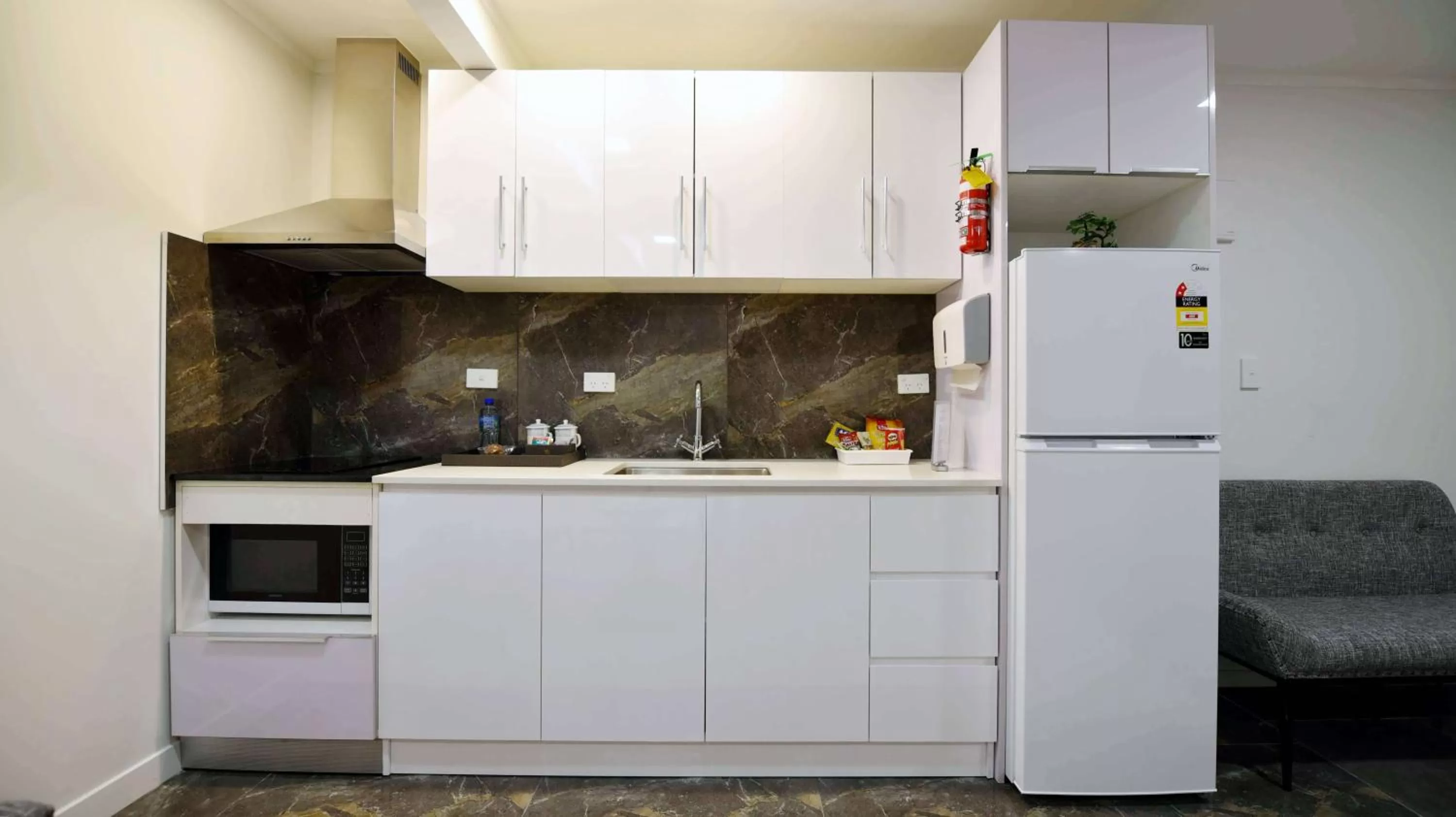 Kitchen or kitchenette in Regal Residency