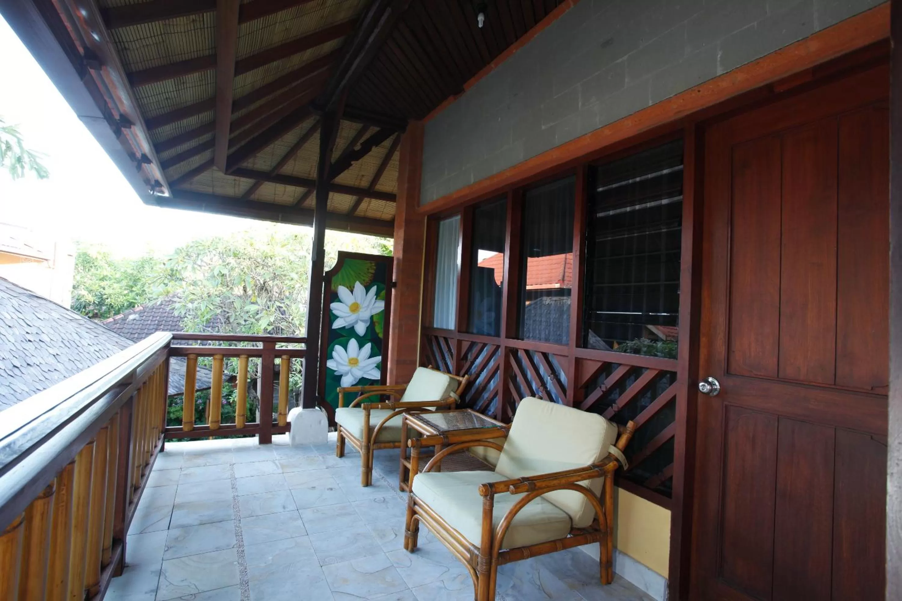 Balcony/Terrace in Pondok Agung Bed & Breakfast