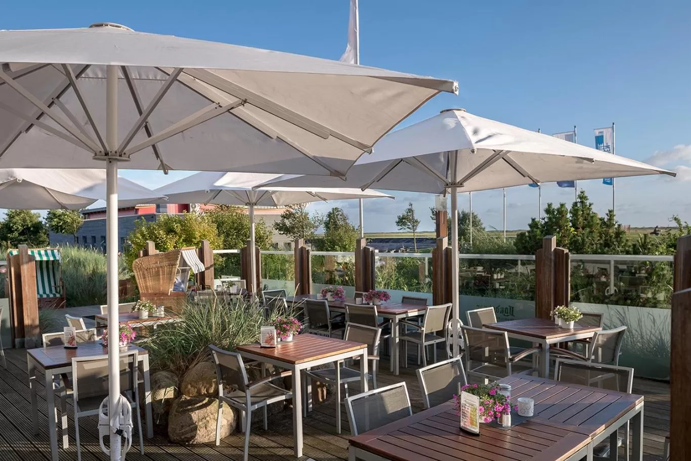 Balcony/Terrace in ambassador hotel & spa