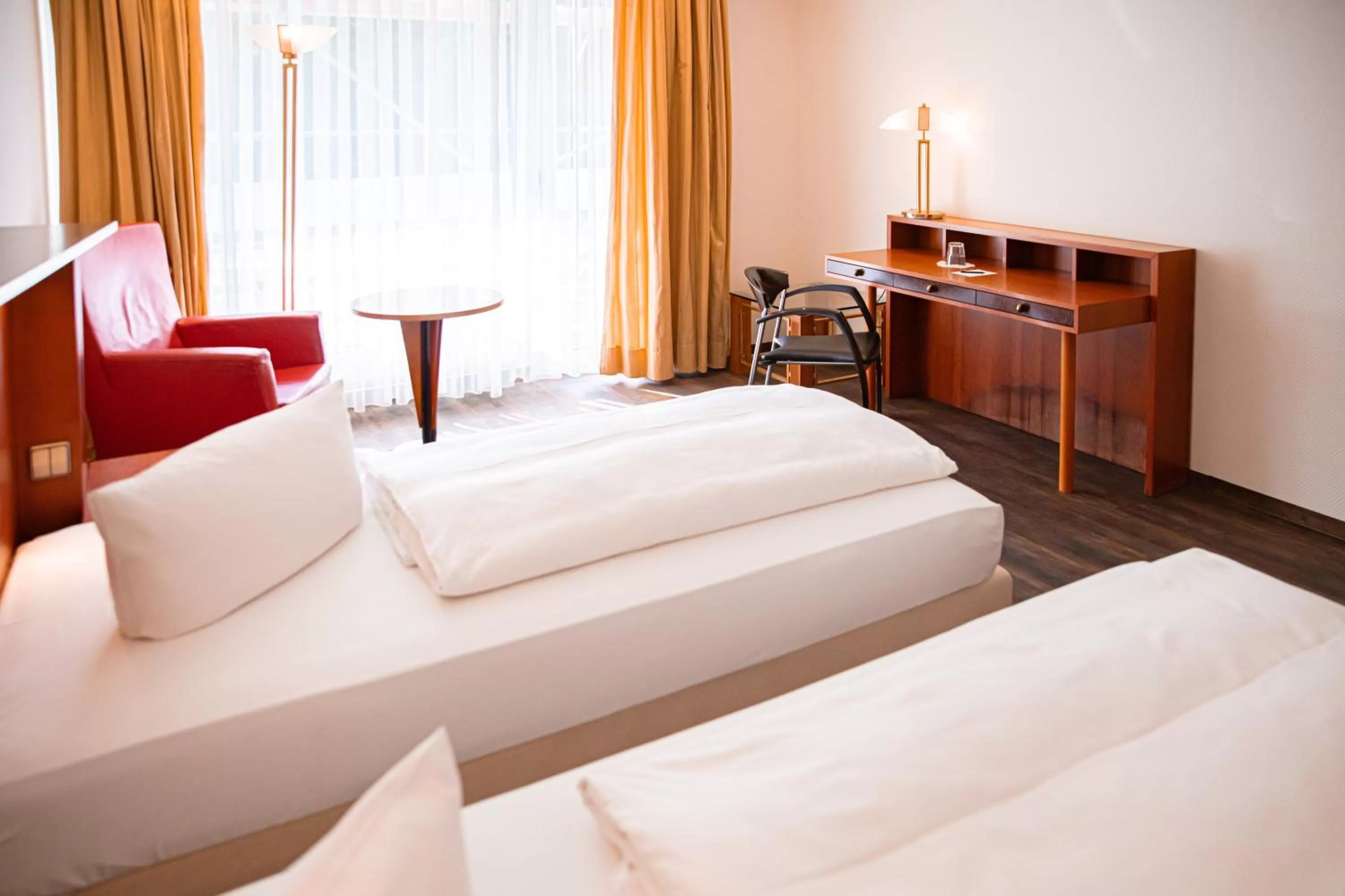 Photo of the whole room, Bed in Müggelseeperle