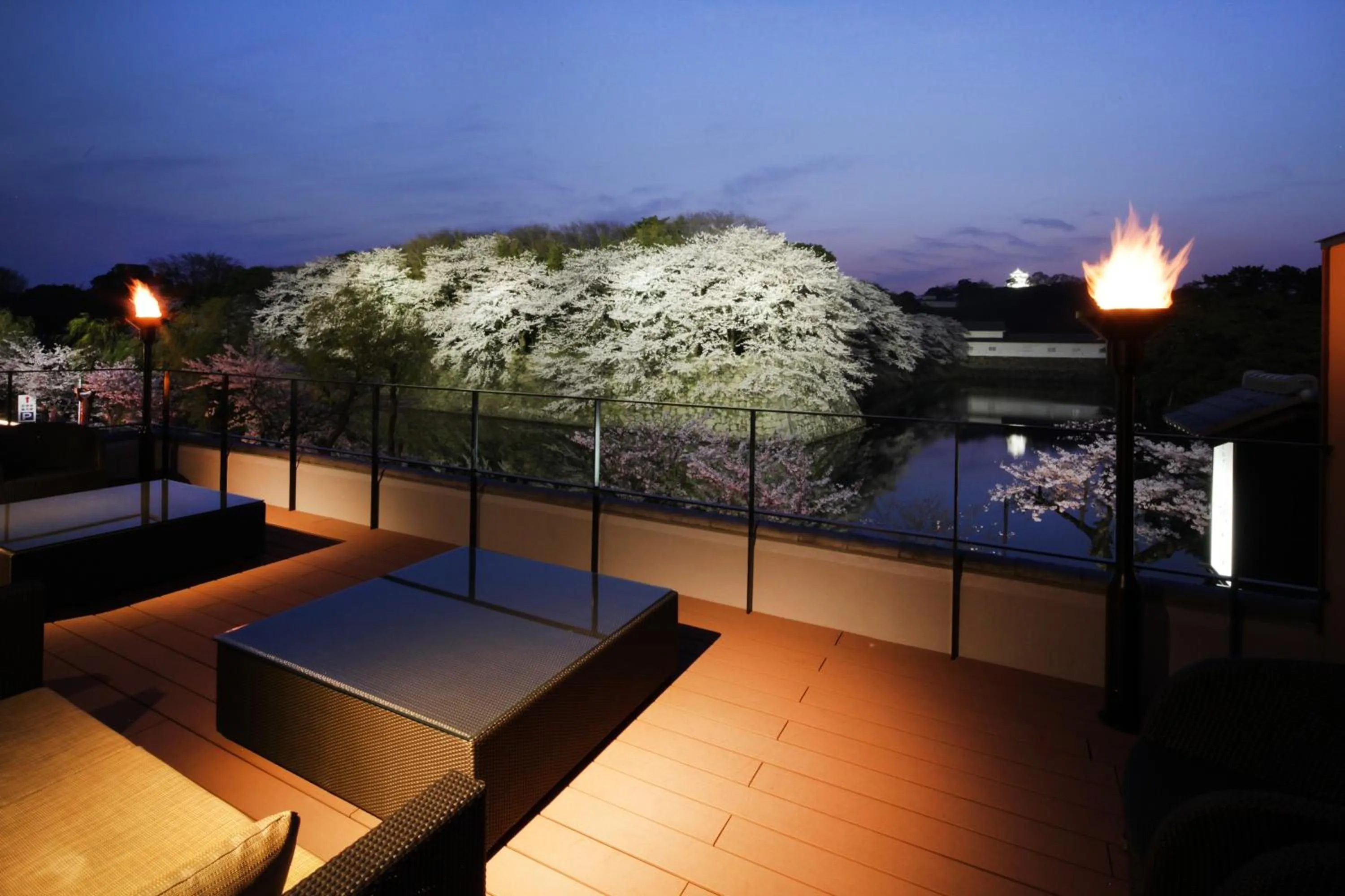 Patio in Hikone Castle Resort & Spa