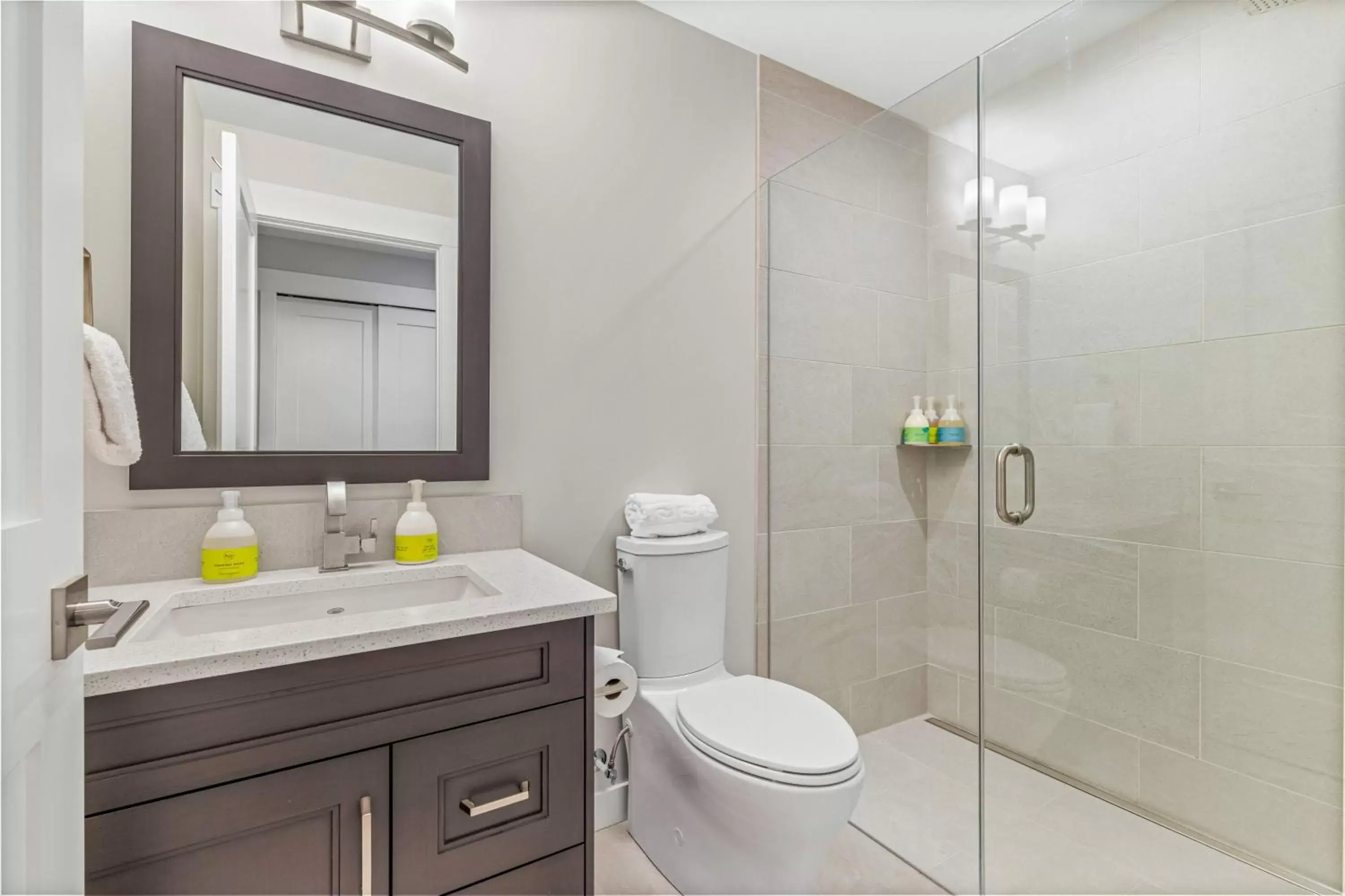 Bathroom in Tamarack Lodge by Spring Creek Vacations