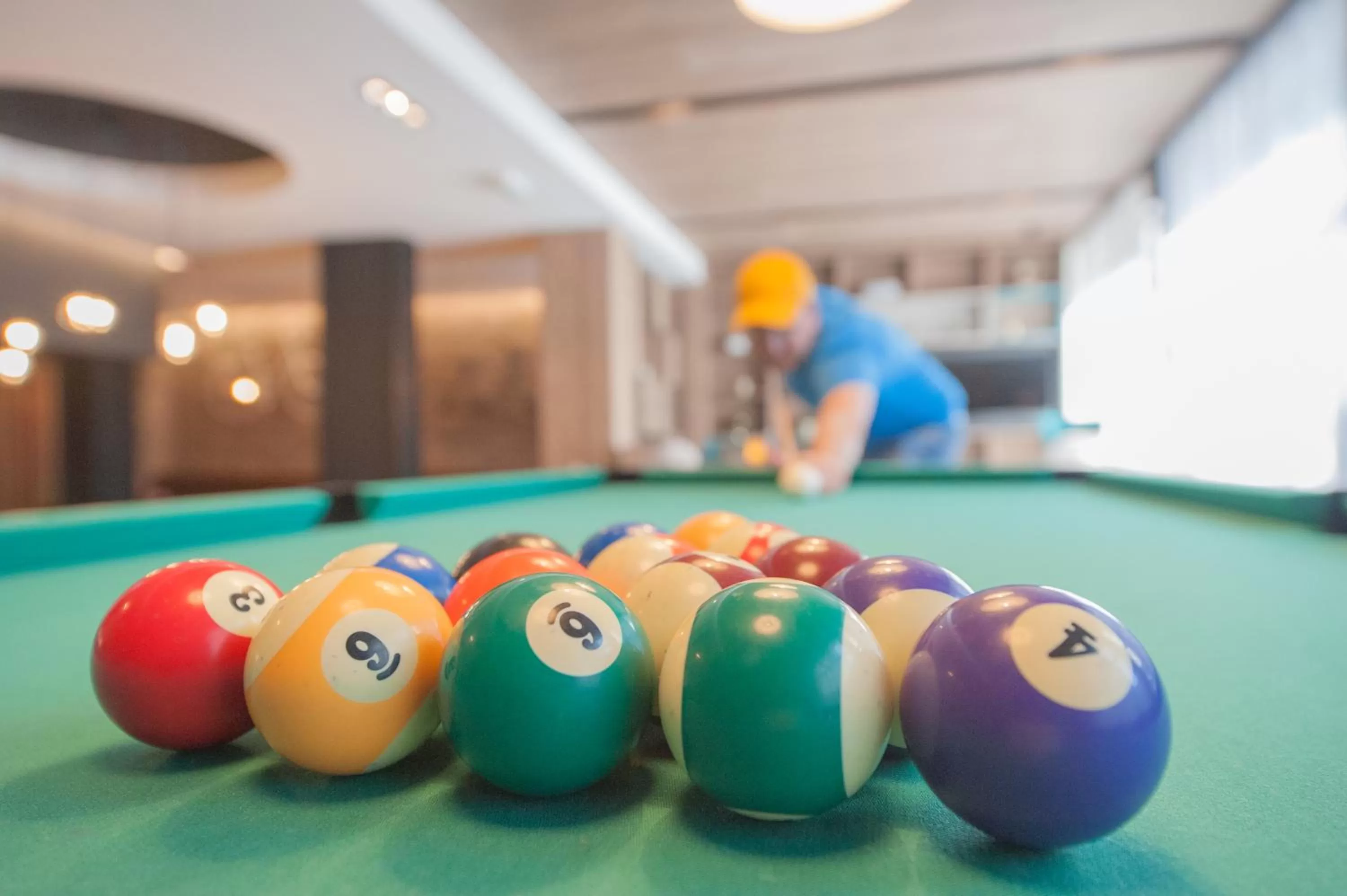 Billiard in Ostend Hotel