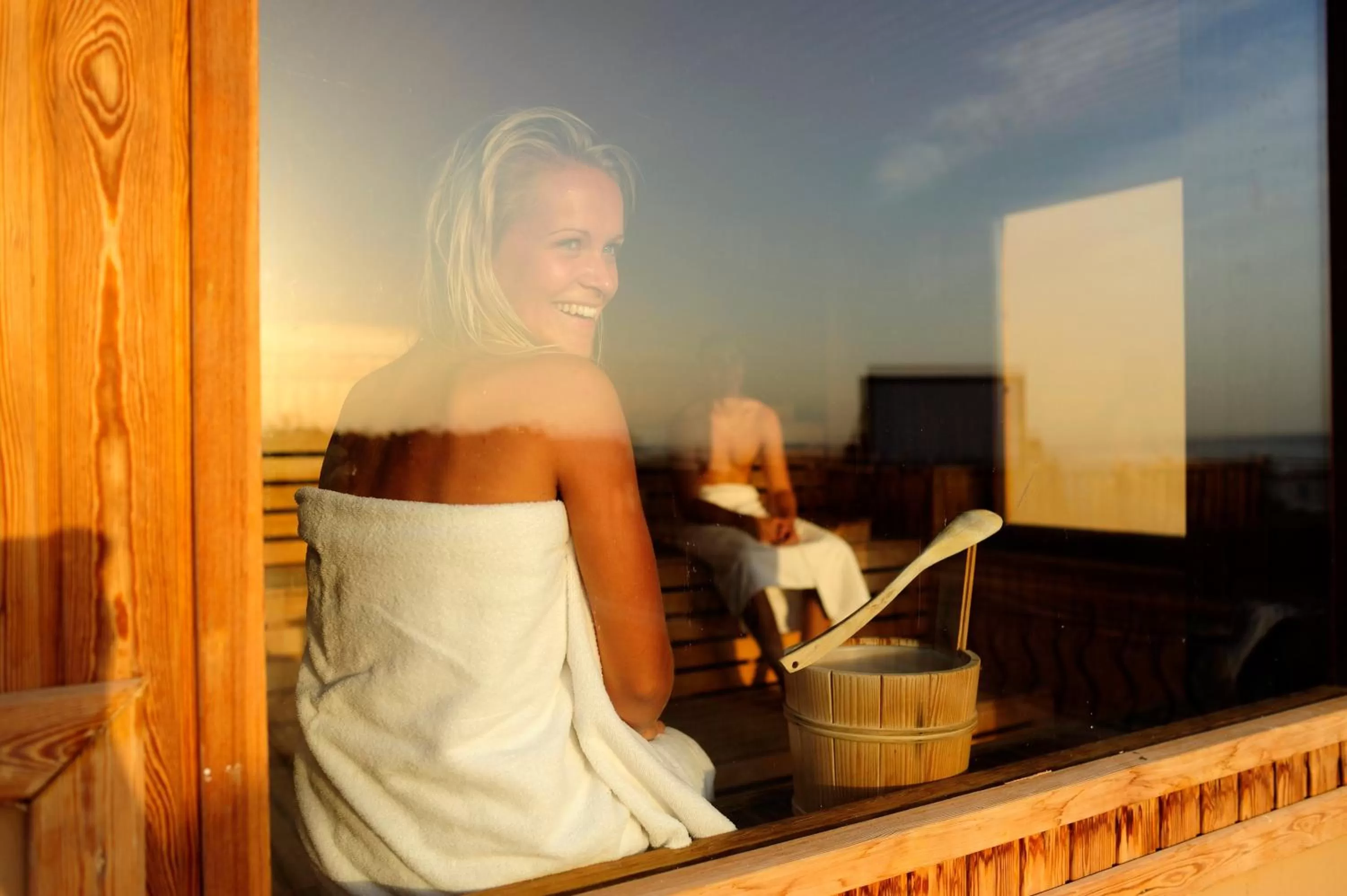 Sauna in The Breakers Diving and Surfing Lodge Soma Bay