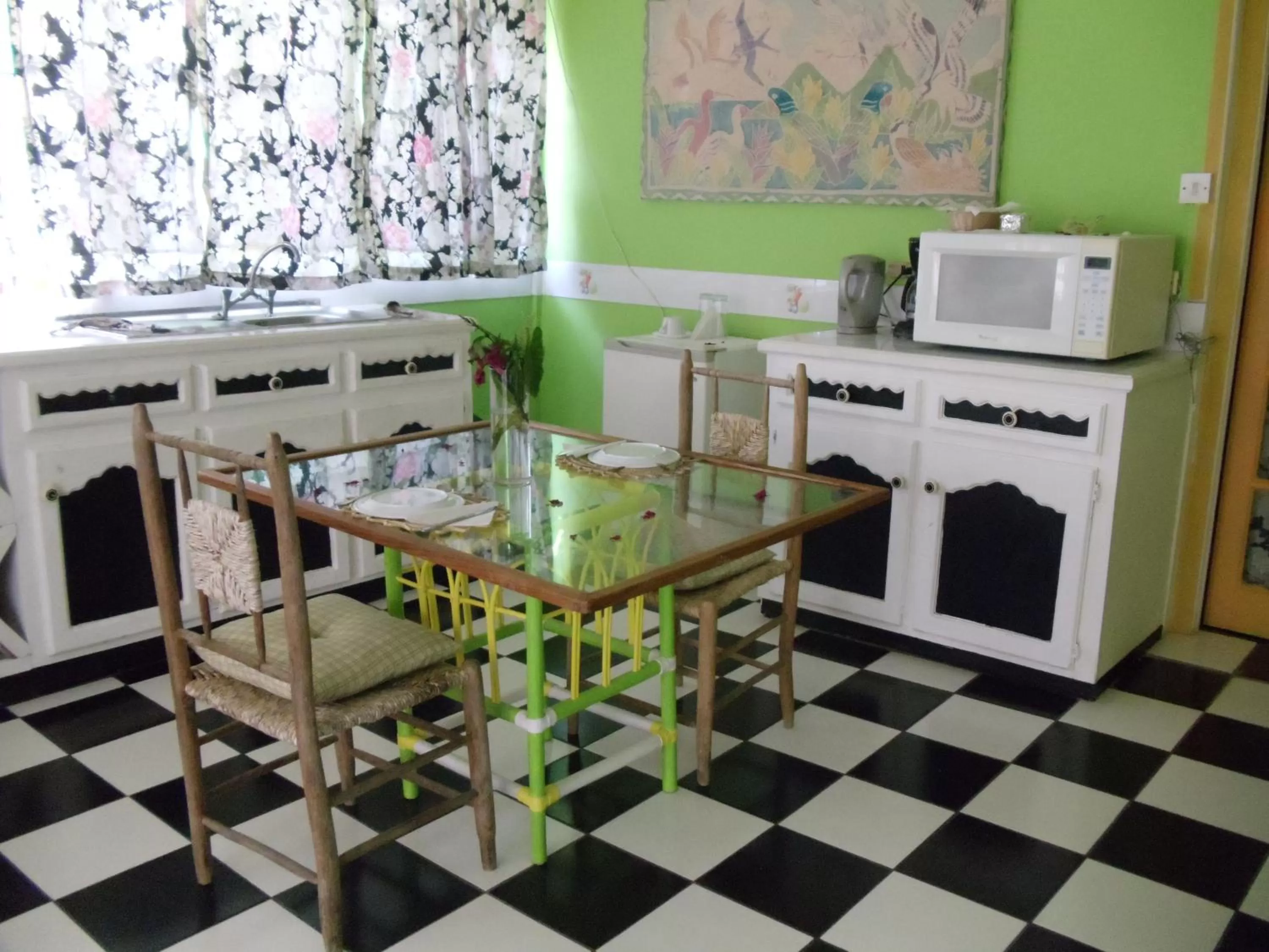 Kitchen or kitchenette in Villa Des Pitons