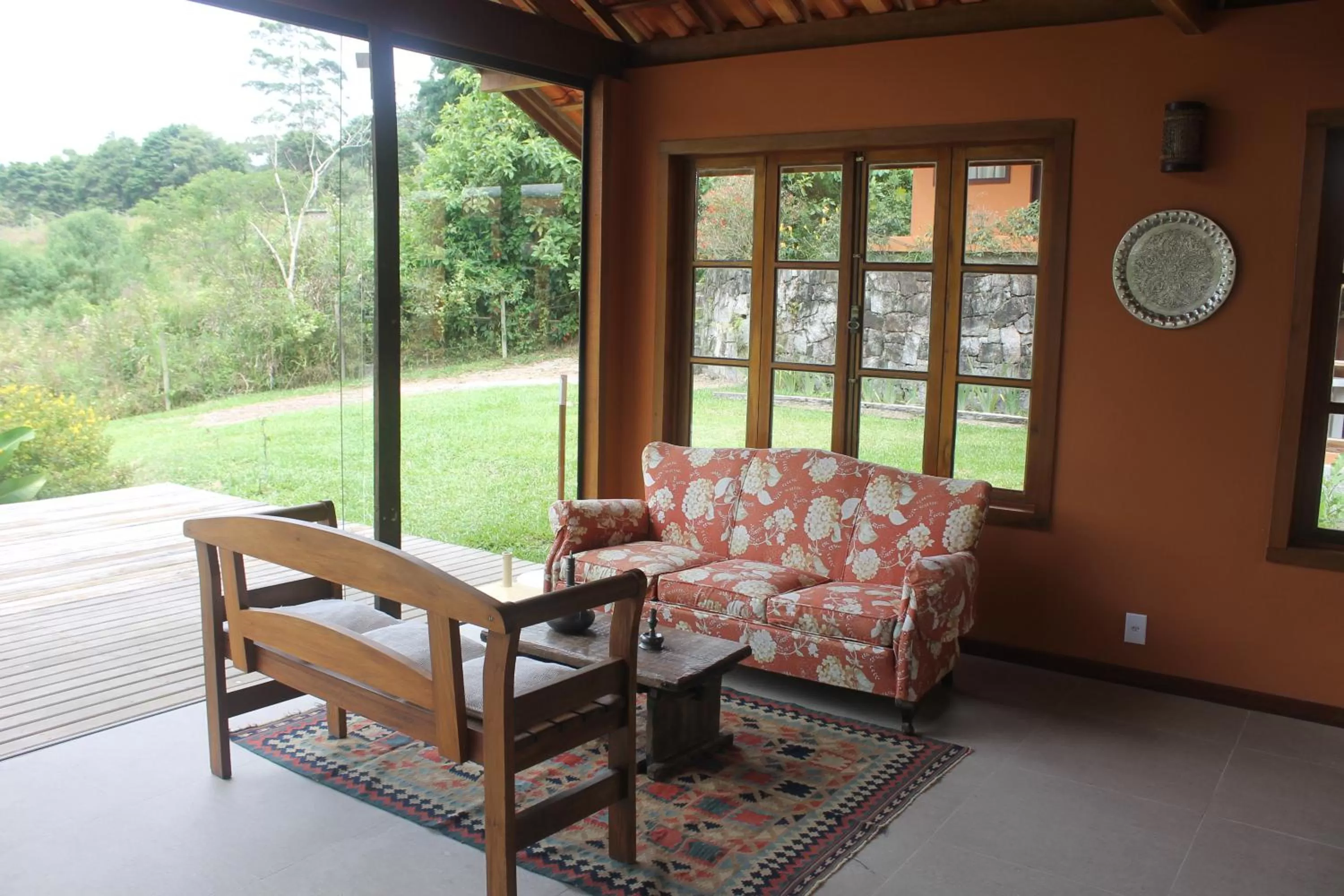 Living room in Pousada Mariza