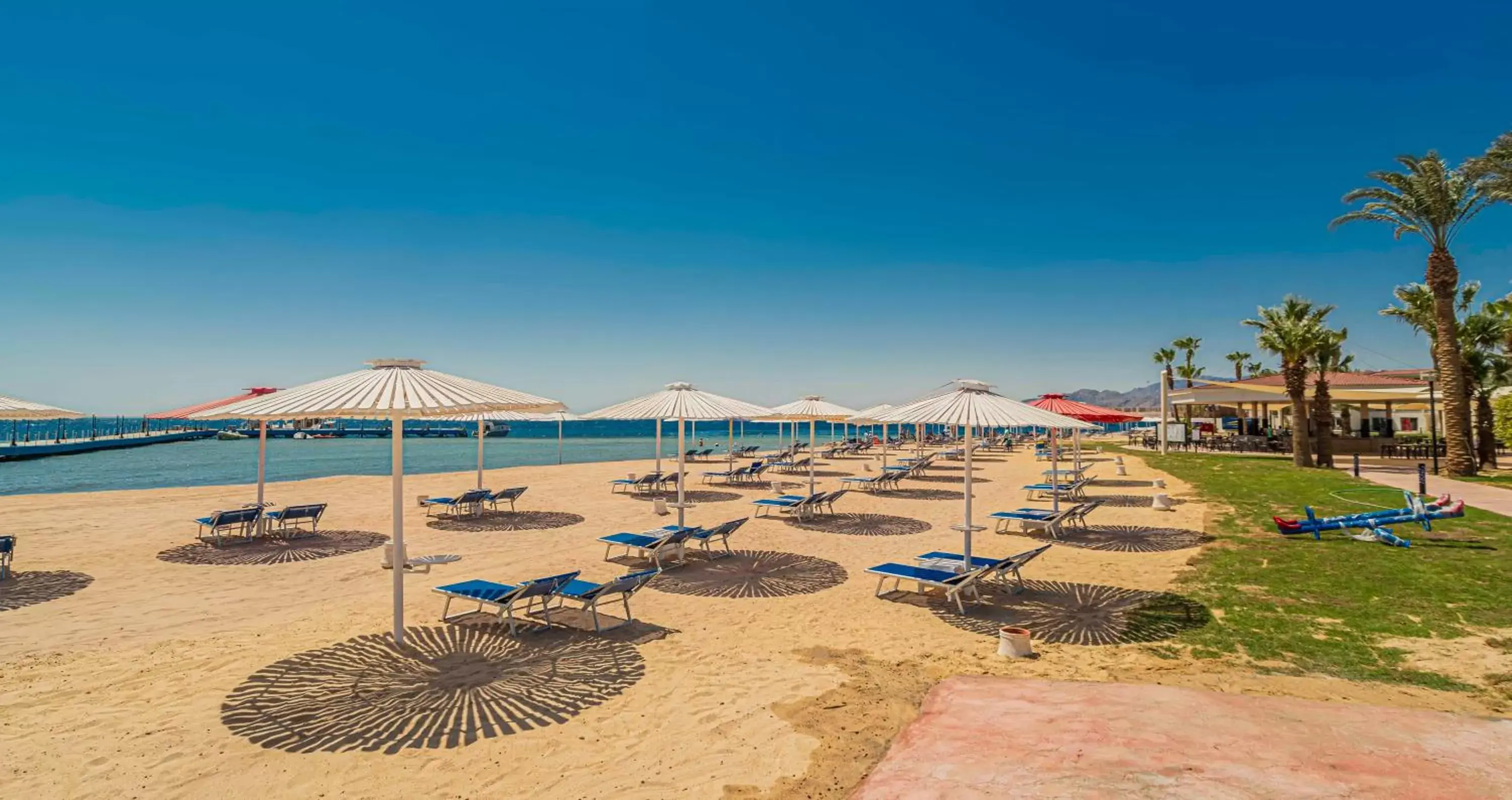 Beach in Amarina Abu Soma Resort & Aquapark