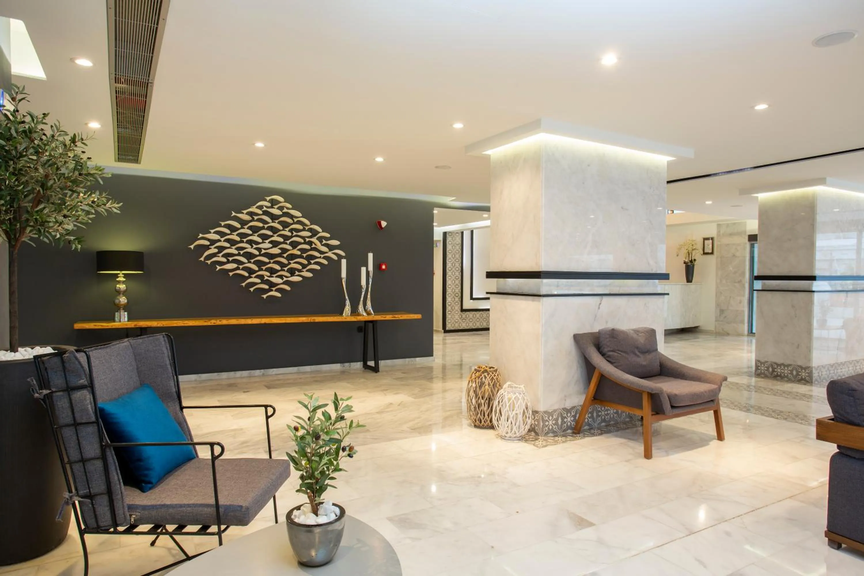 Lobby or reception in Mercure Rhodes Alexia Hotel & Spa